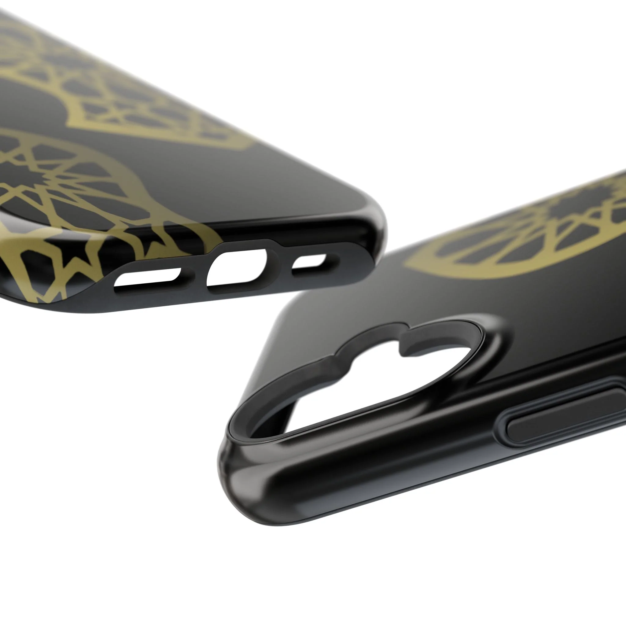 Grey and Gold Sandala Design Iphone Magnetic Tough Cases - Image 66