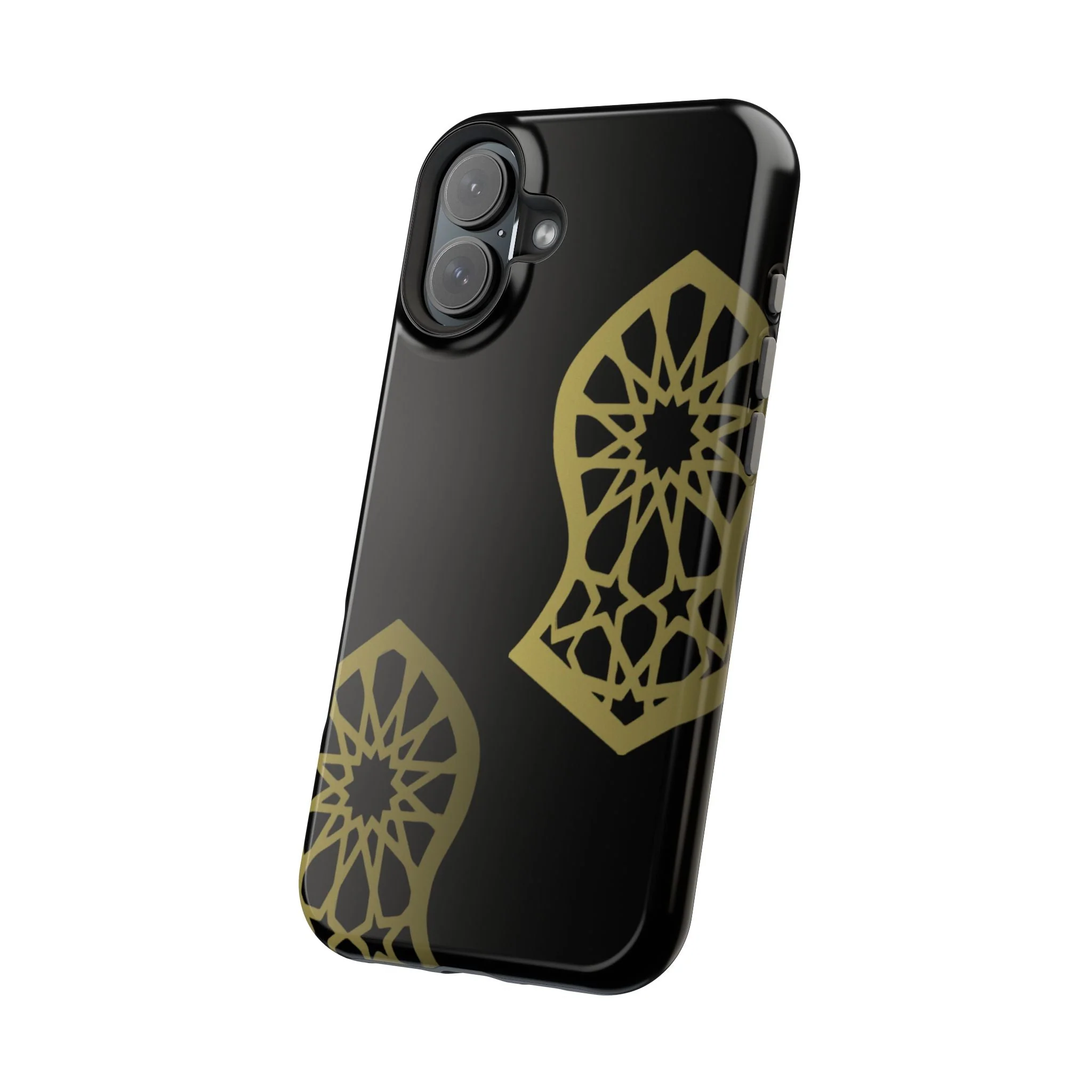 Grey and Gold Sandala Design Iphone Magnetic Tough Cases - Image 67