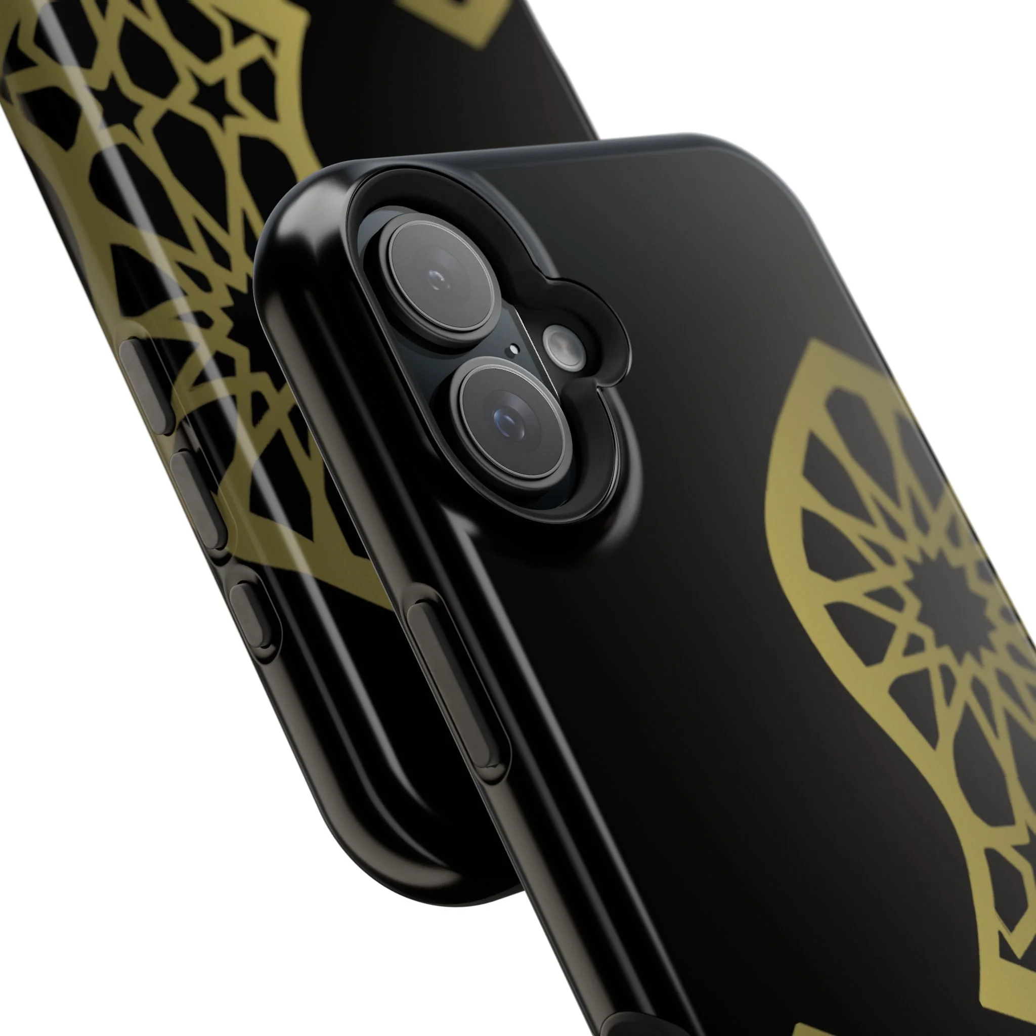 Grey and Gold Sandala Design Iphone Magnetic Tough Cases - Image 68