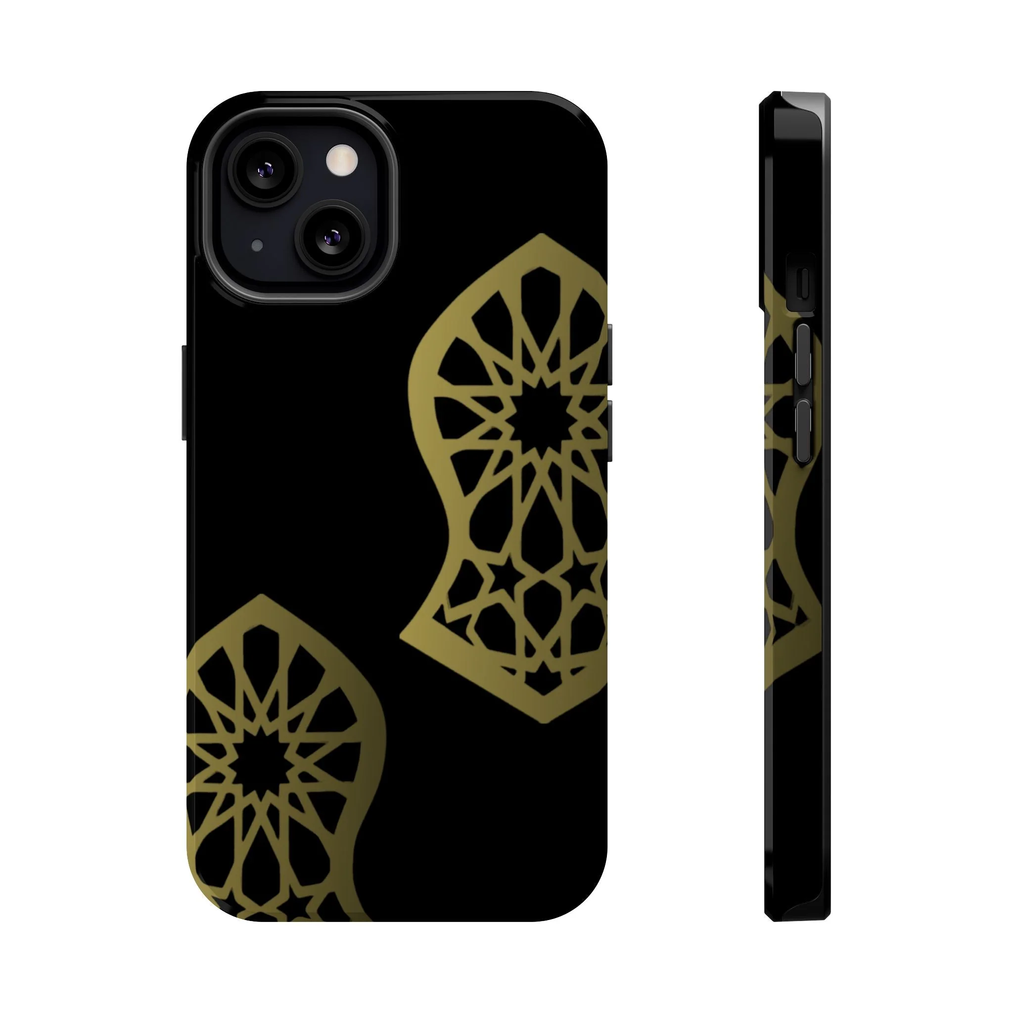 Grey and Gold Sandala Design Iphone Magnetic Tough Cases - Image 7