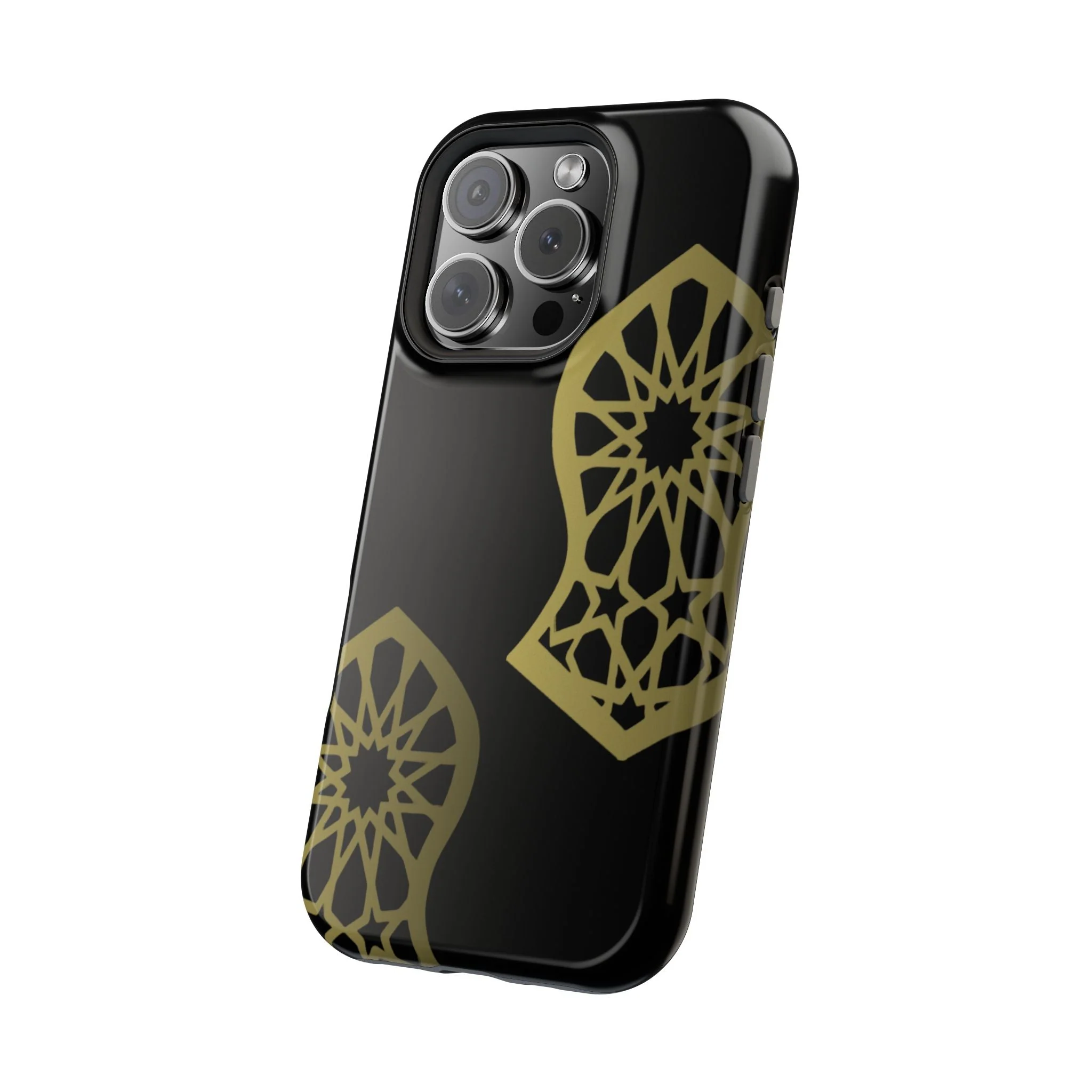 Grey and Gold Sandala Design Iphone Magnetic Tough Cases - Image 70