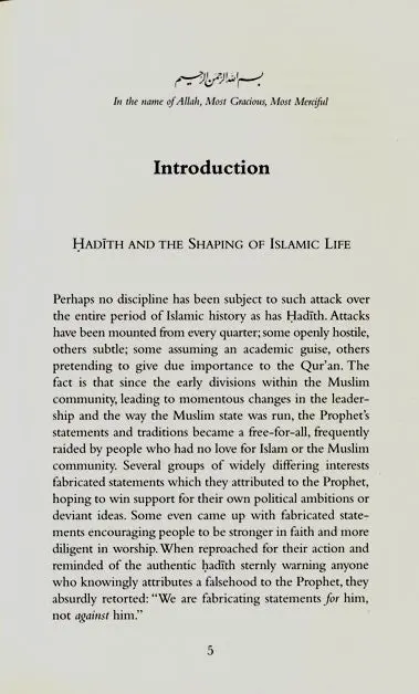 Hadith : Status and Role : An Introduction to the Prophet's Tradition - Image 5