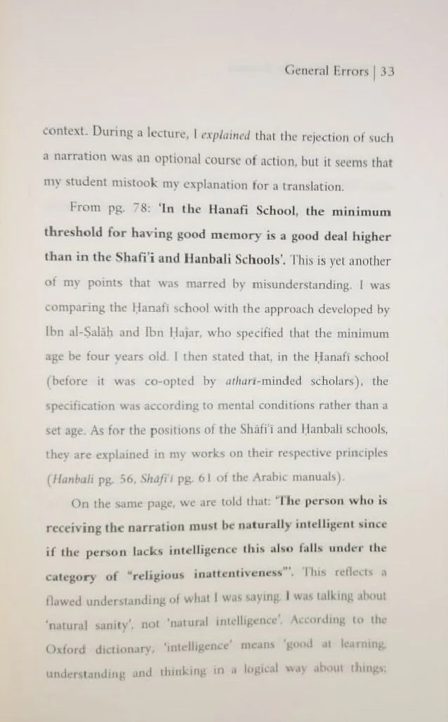 Hanafi Principles Of Testing Hadith: The Official Erratum - Image 3