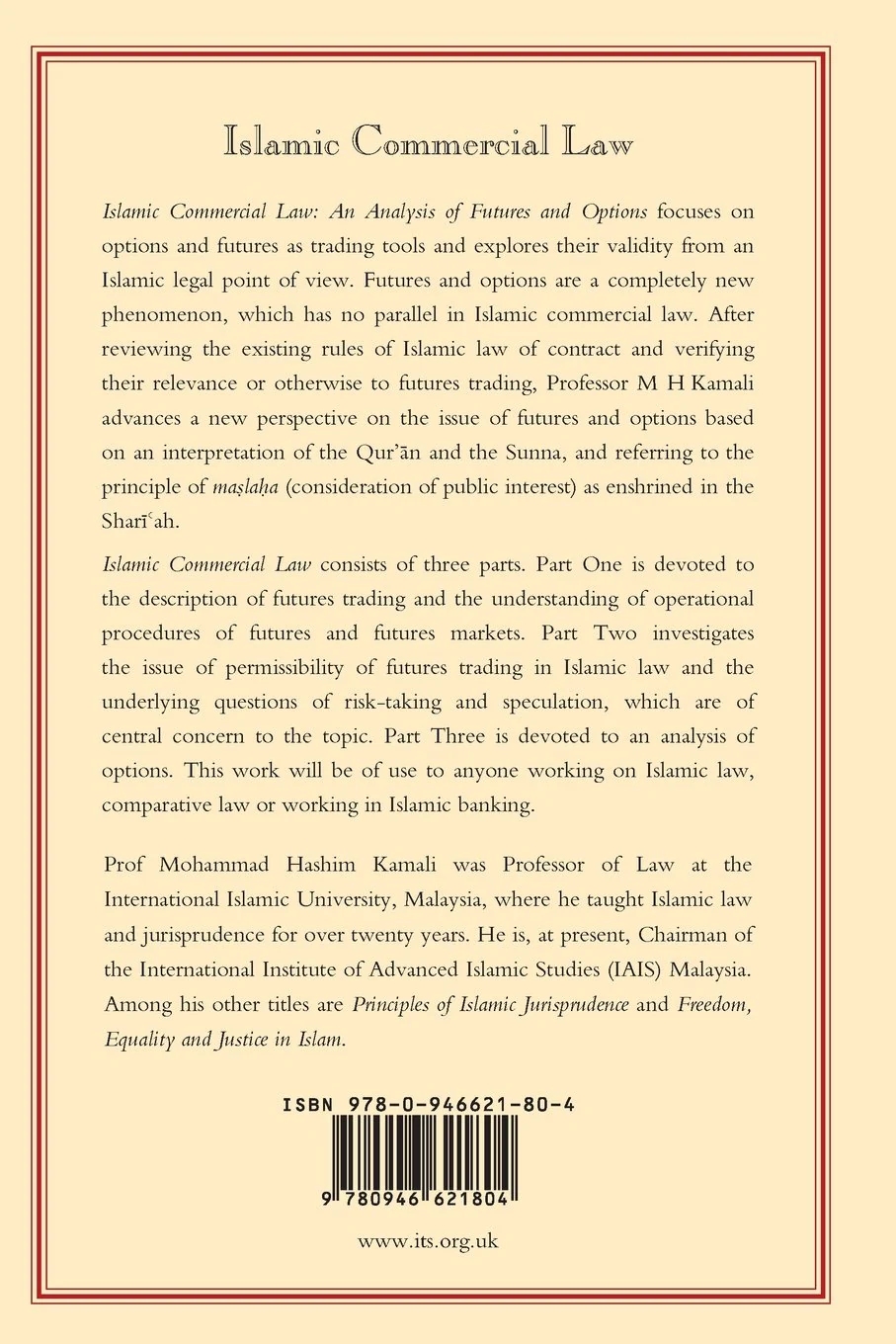 Islamic Commercial Law : An Analysis of Futures and Options - Image 2