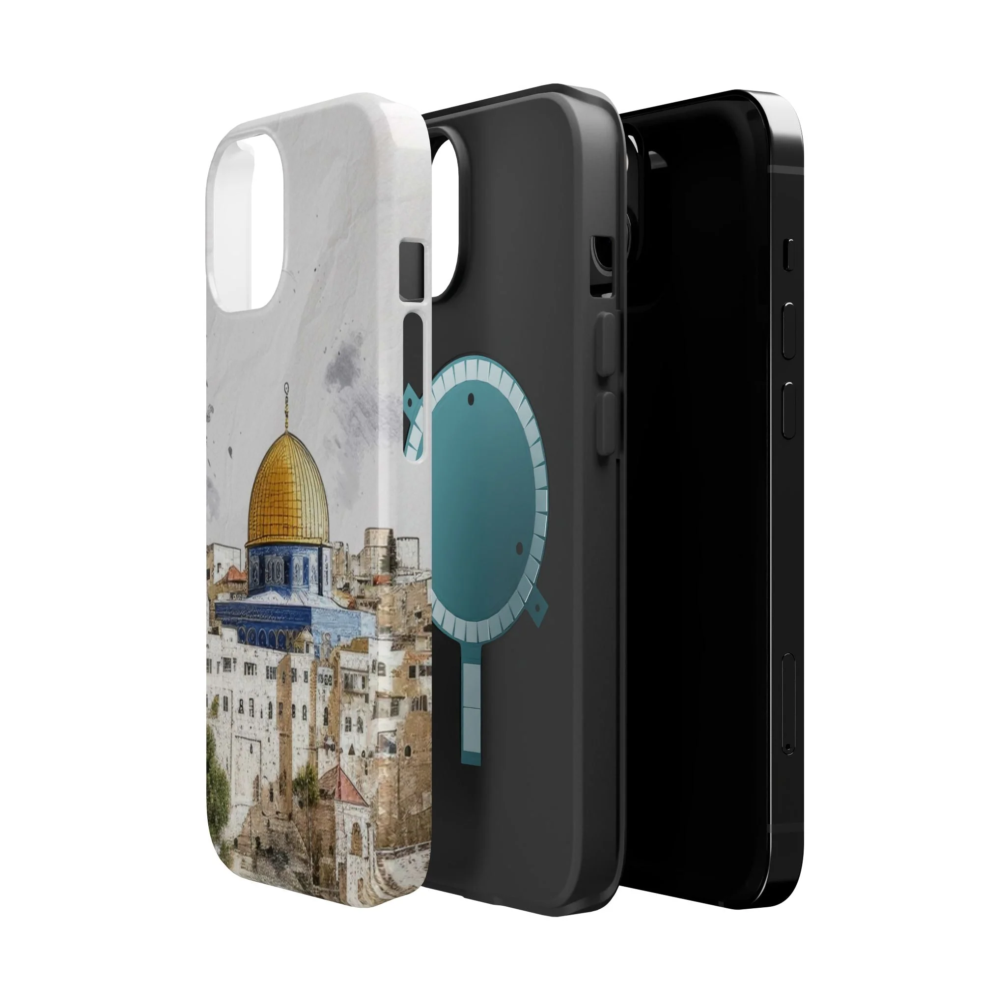 Jerusalem City  2 Design Iphone Magnetic Tough Case - Image 44