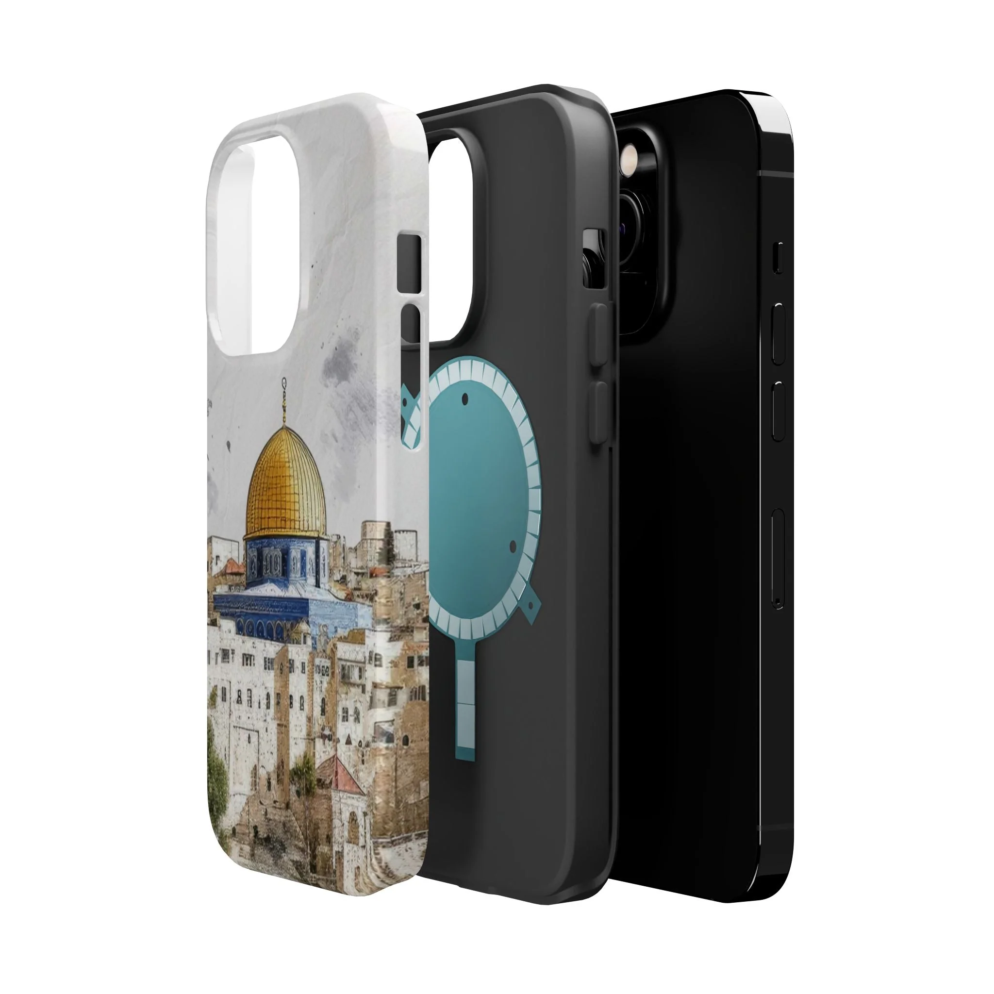 Jerusalem City  2 Design Iphone Magnetic Tough Case - Image 47