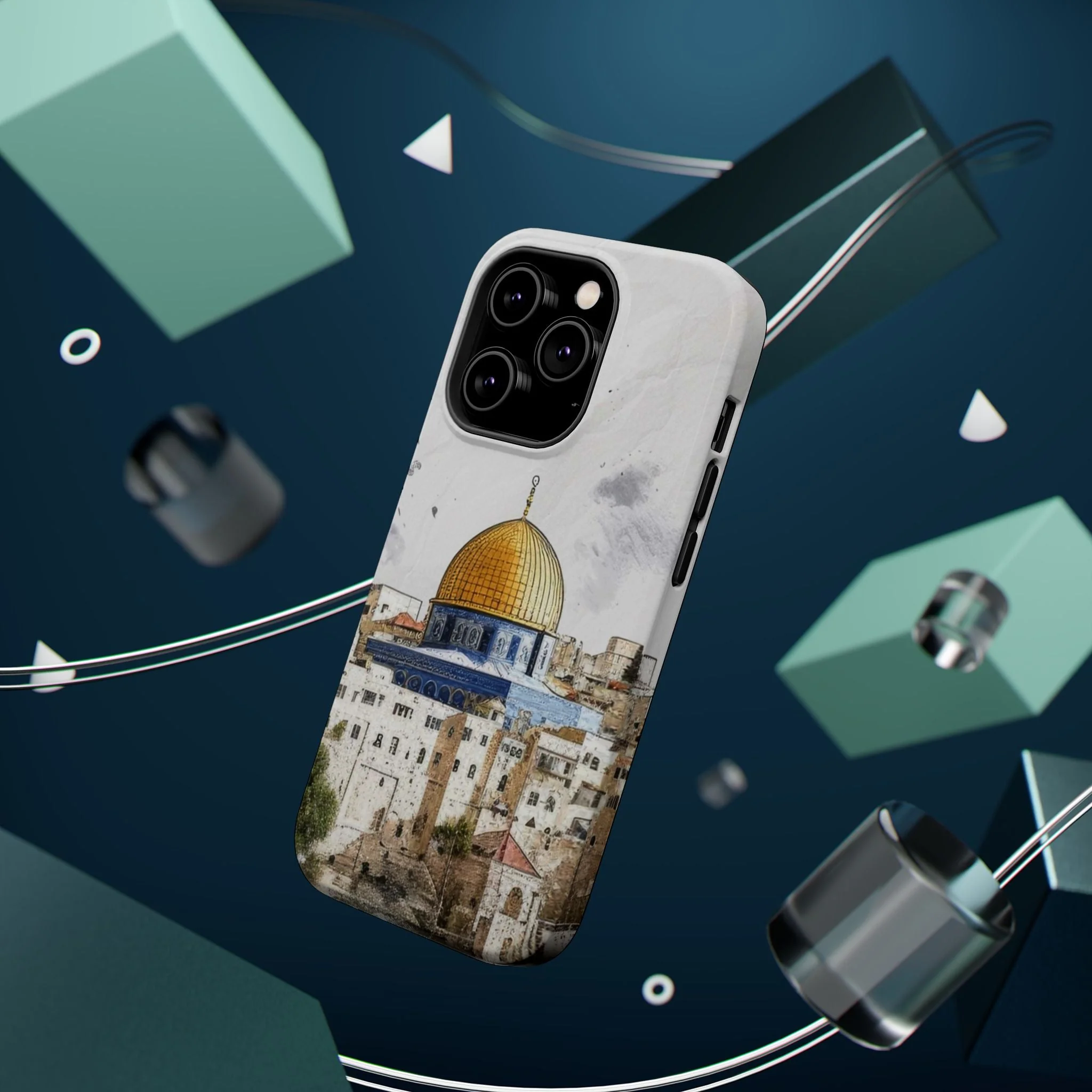 Jerusalem City  2 Design Iphone Magnetic Tough Case - Image 48