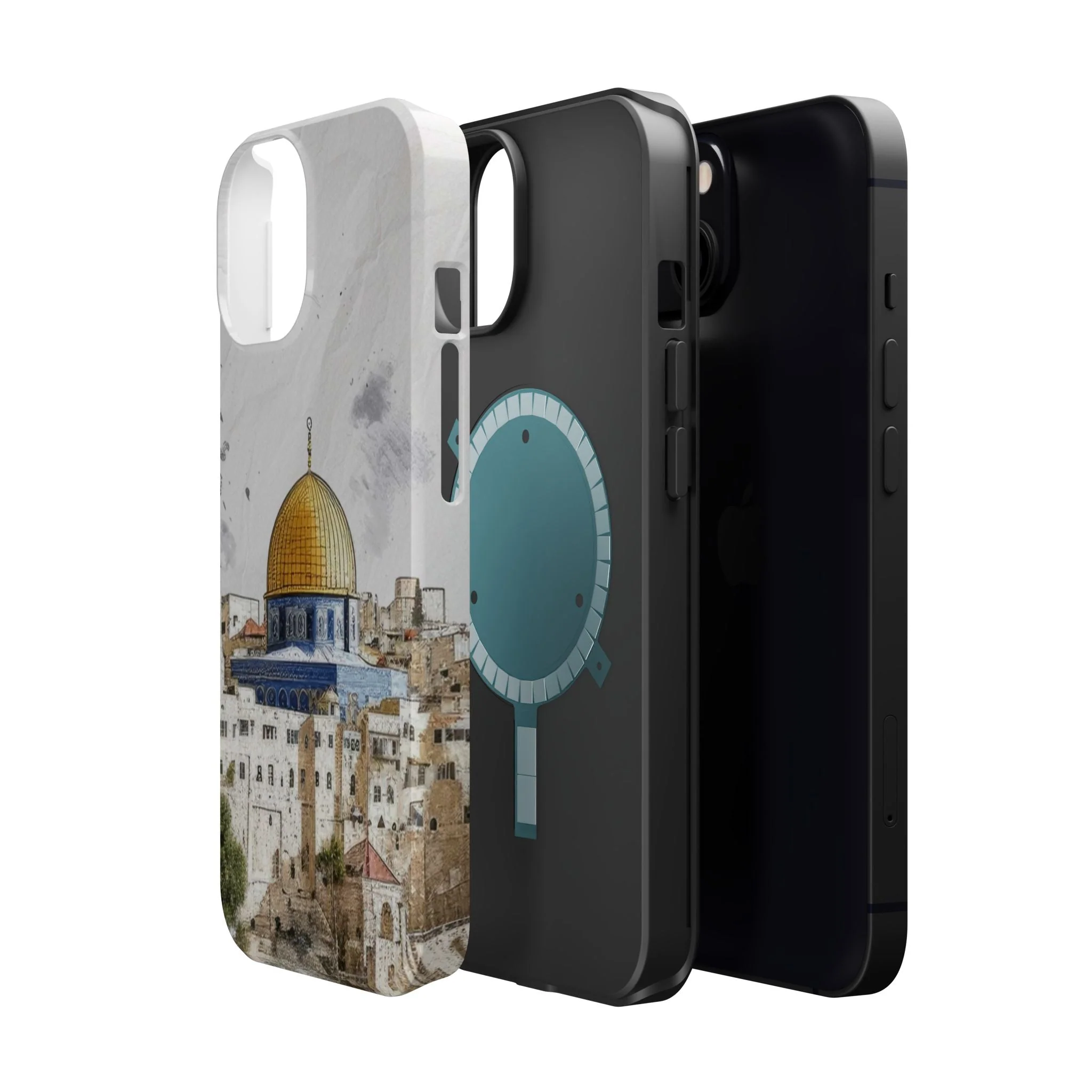 Jerusalem City  2 Design Iphone Magnetic Tough Case - Image 56
