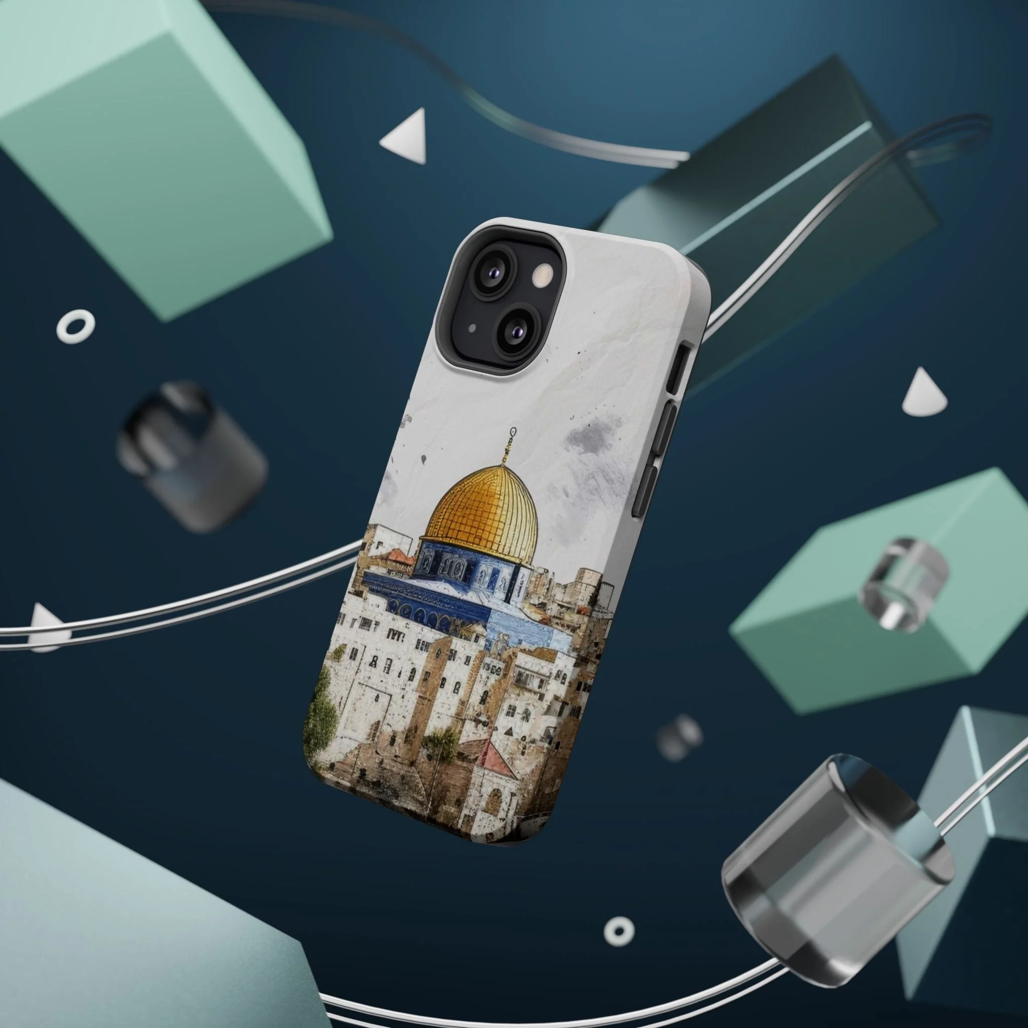 Jerusalem City  2 Design Iphone Magnetic Tough Case - Image 60