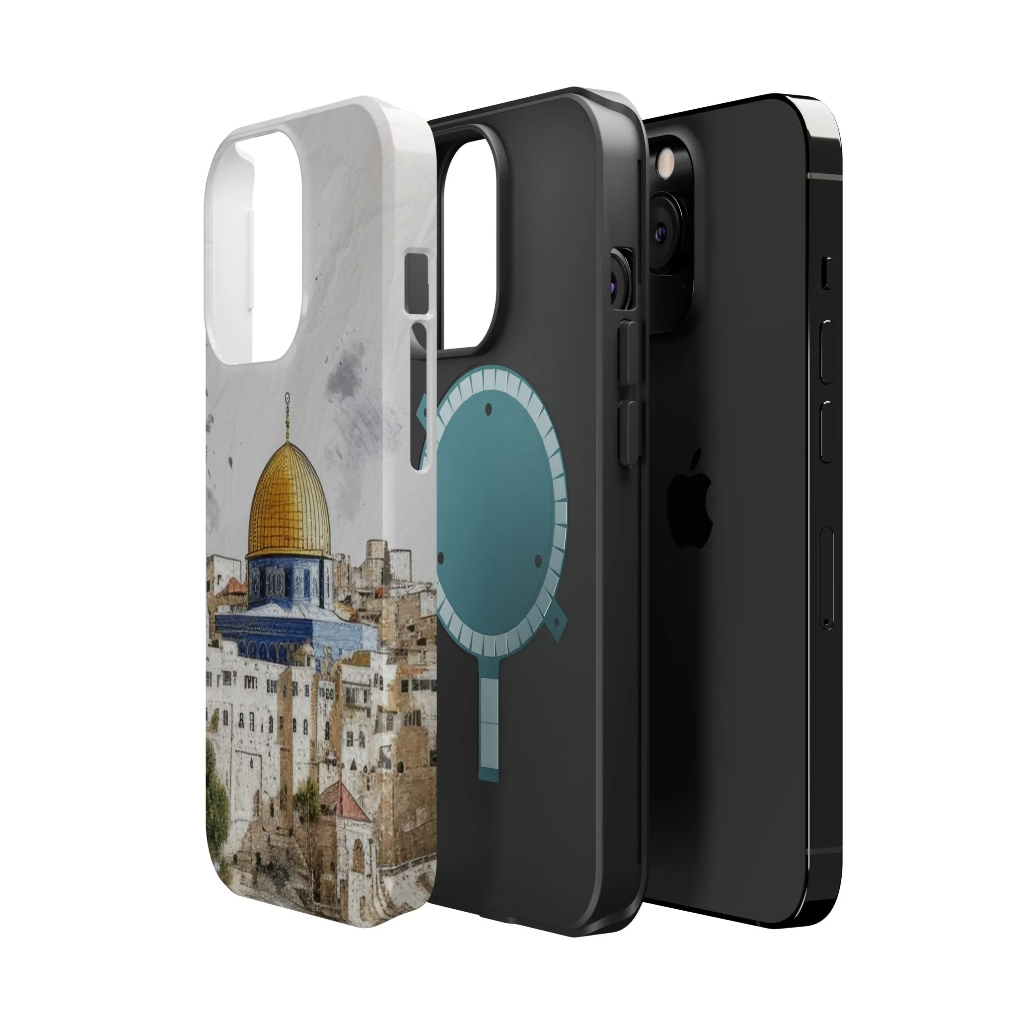 Jerusalem City  2 Design Iphone Magnetic Tough Case - Image 62