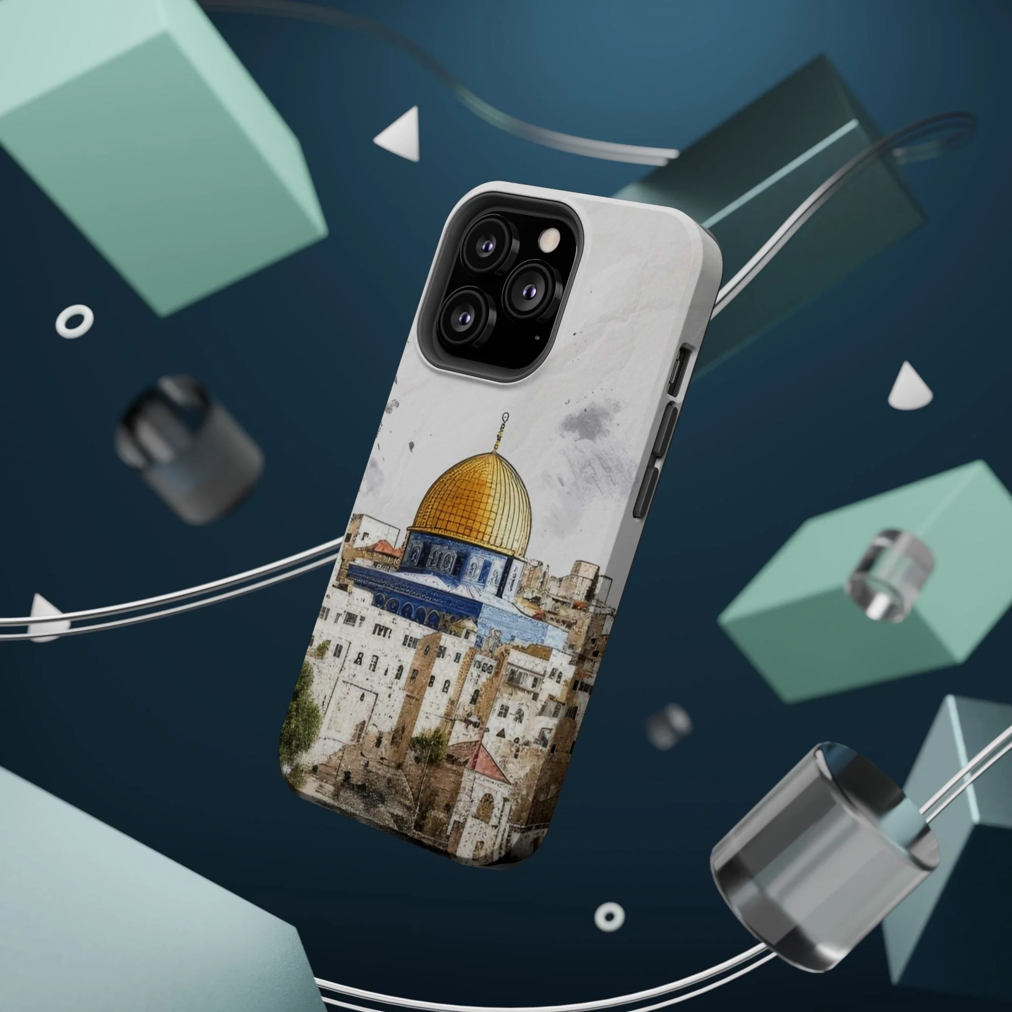 Jerusalem City  2 Design Iphone Magnetic Tough Case - Image 63