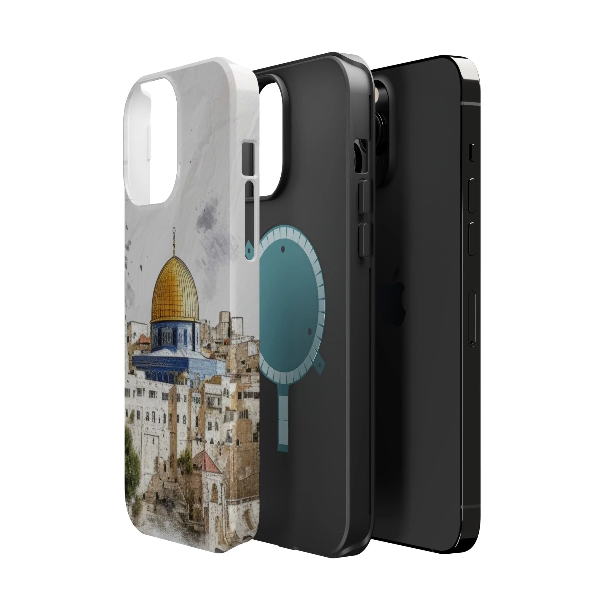 Jerusalem City  2 Design Iphone Magnetic Tough Case - Image 65