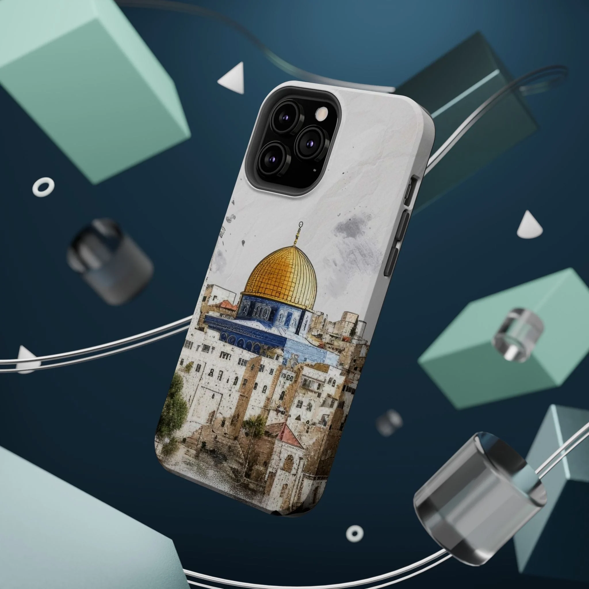 Jerusalem City  2 Design Iphone Magnetic Tough Case - Image 66