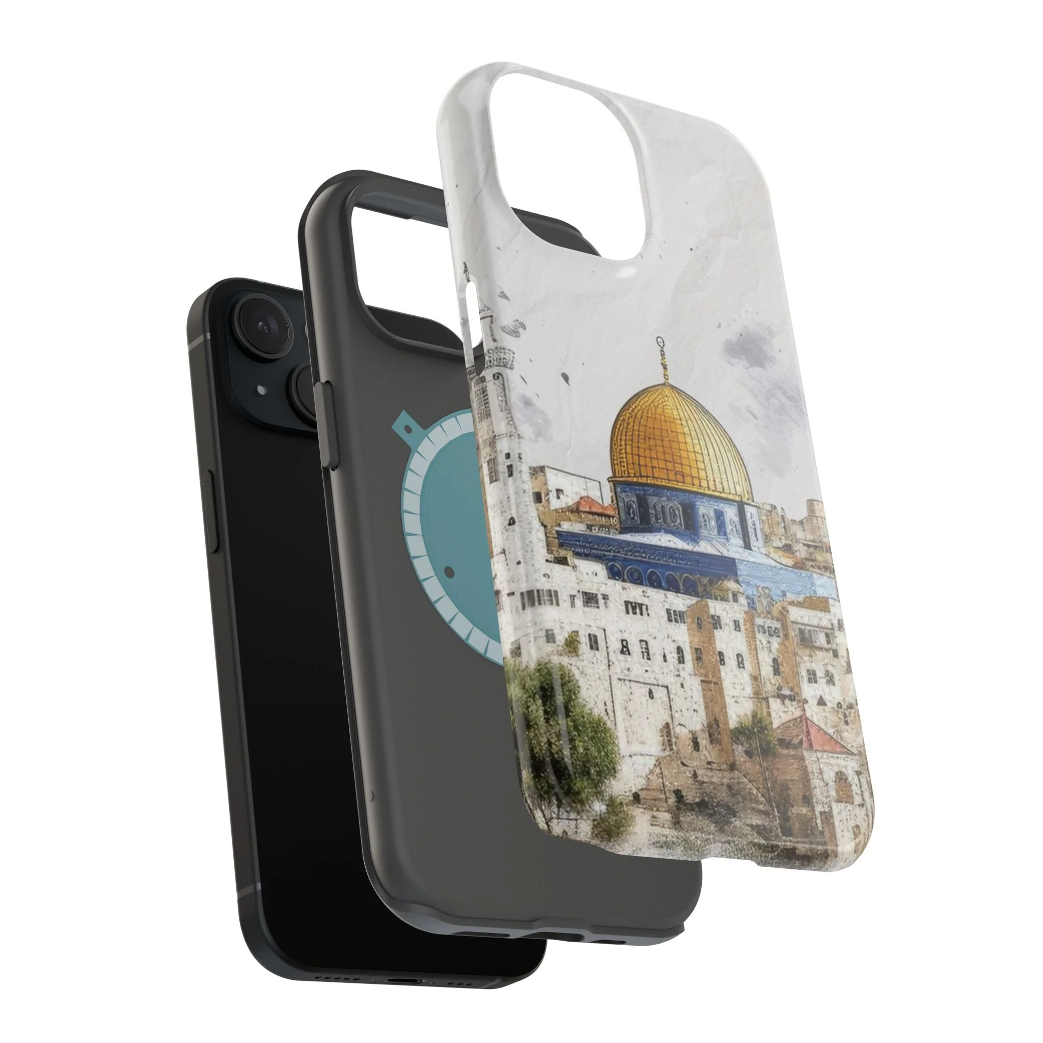 Jerusalem City  2 Design Iphone Magnetic Tough Case - Image 70