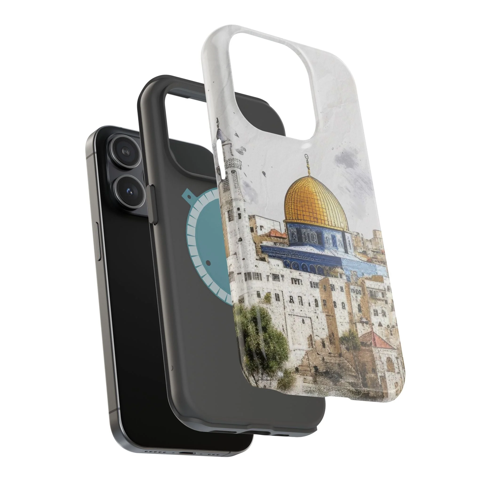 Jerusalem City  2 Design Iphone Magnetic Tough Case - Image 73