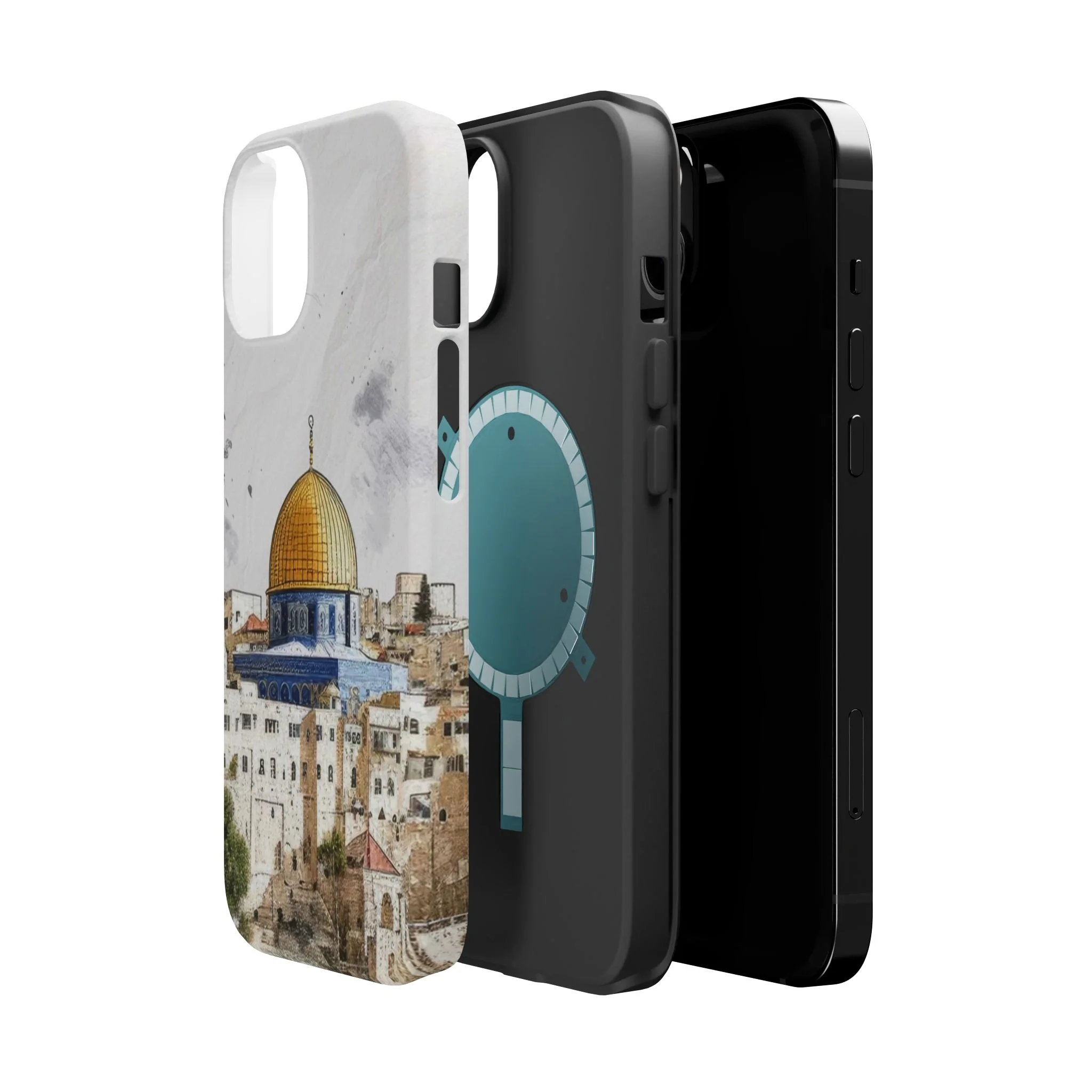 Jerusalem City  2 Design Iphone Magnetic Tough Case - Image 89