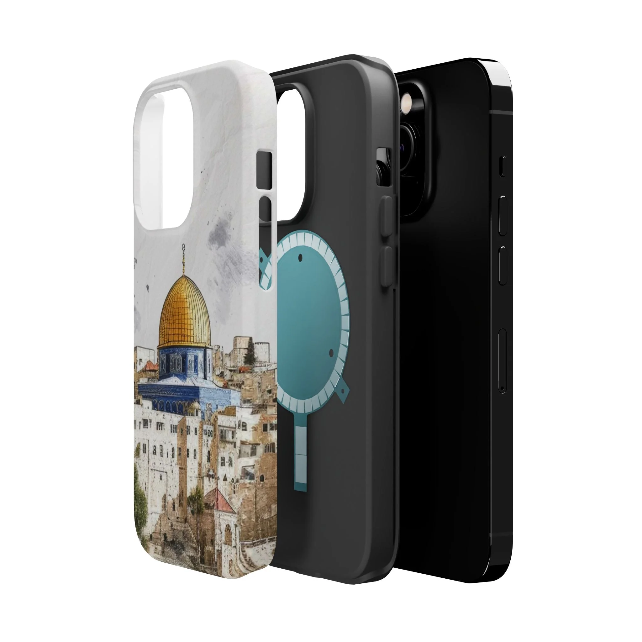 Jerusalem City  2 Design Iphone Magnetic Tough Case - Image 92