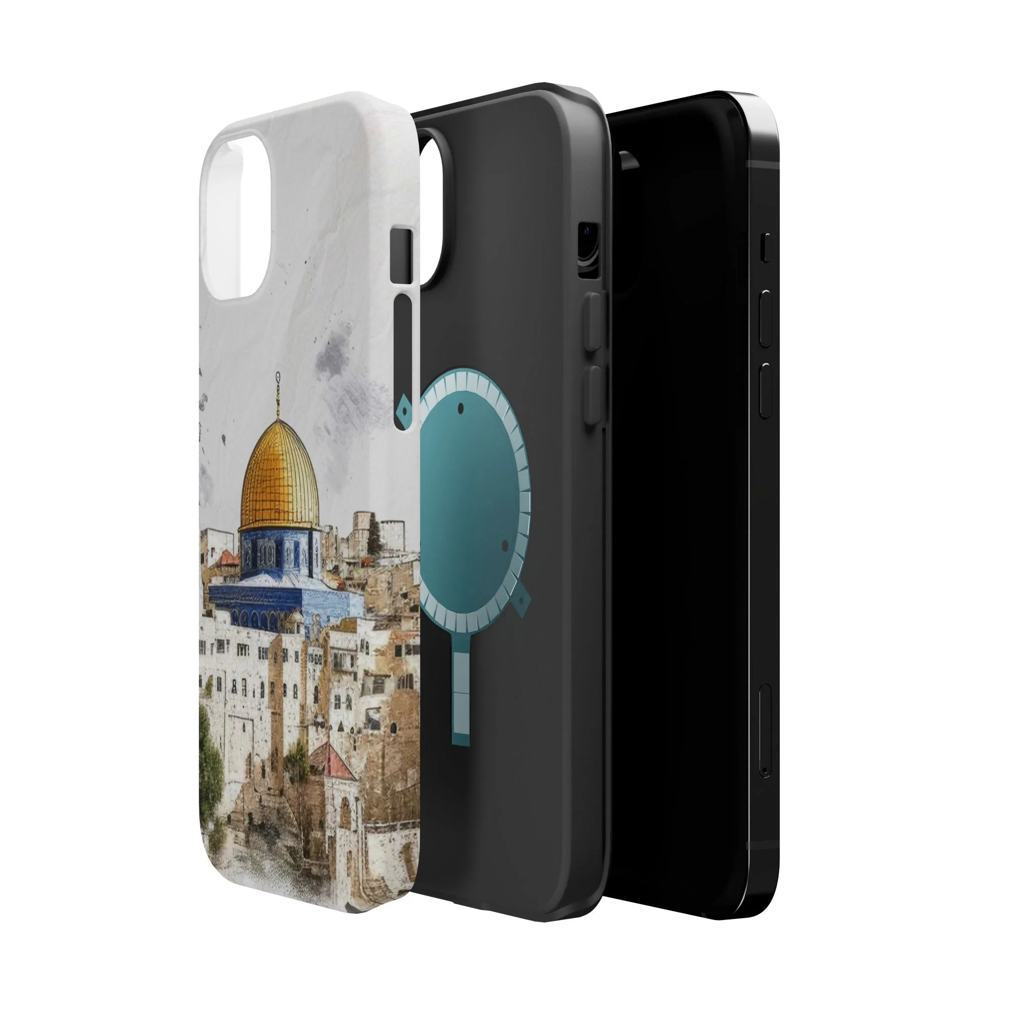 Jerusalem City  2 Design Iphone Magnetic Tough Case - Image 95