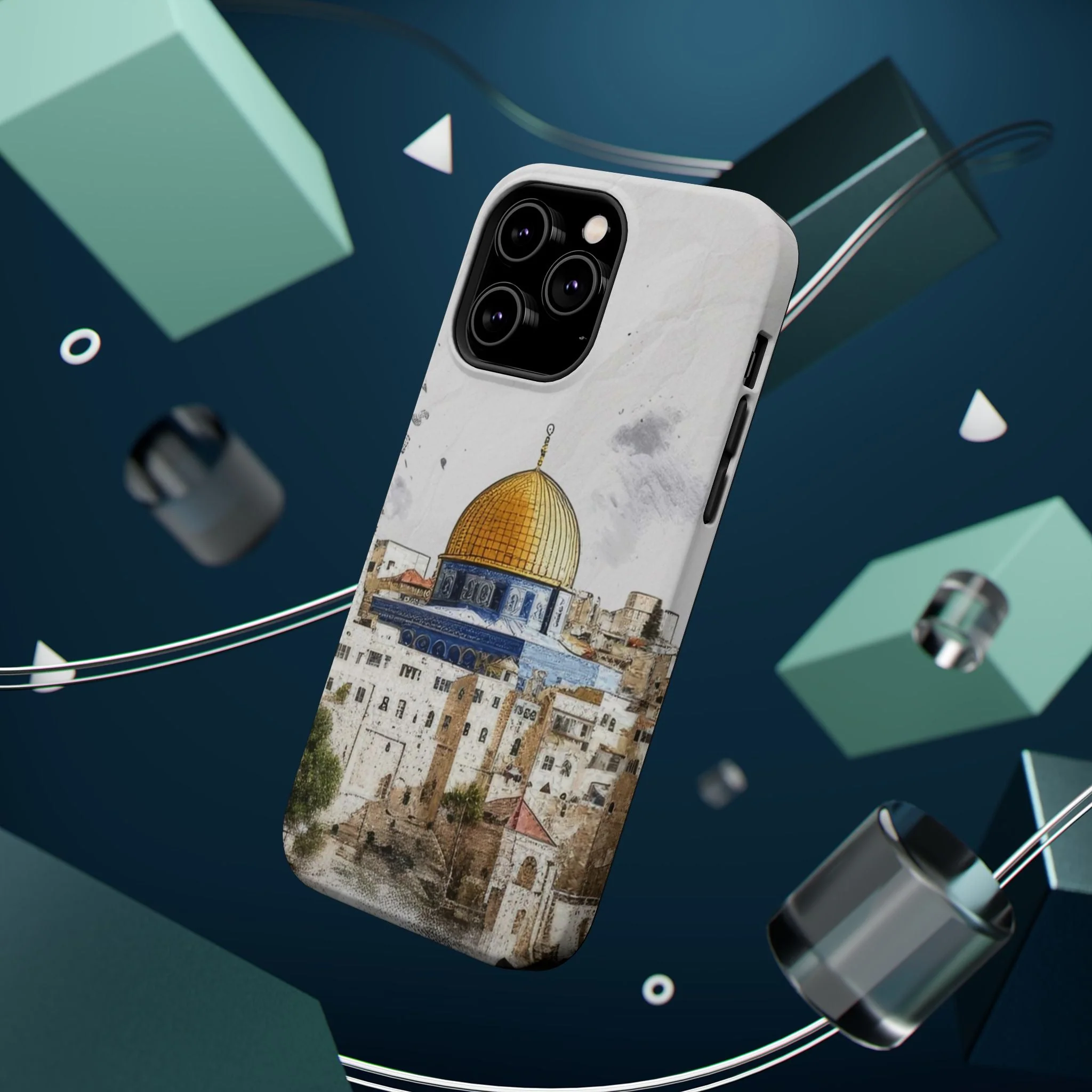 Jerusalem City  2 Design Iphone Magnetic Tough Case - Image 99