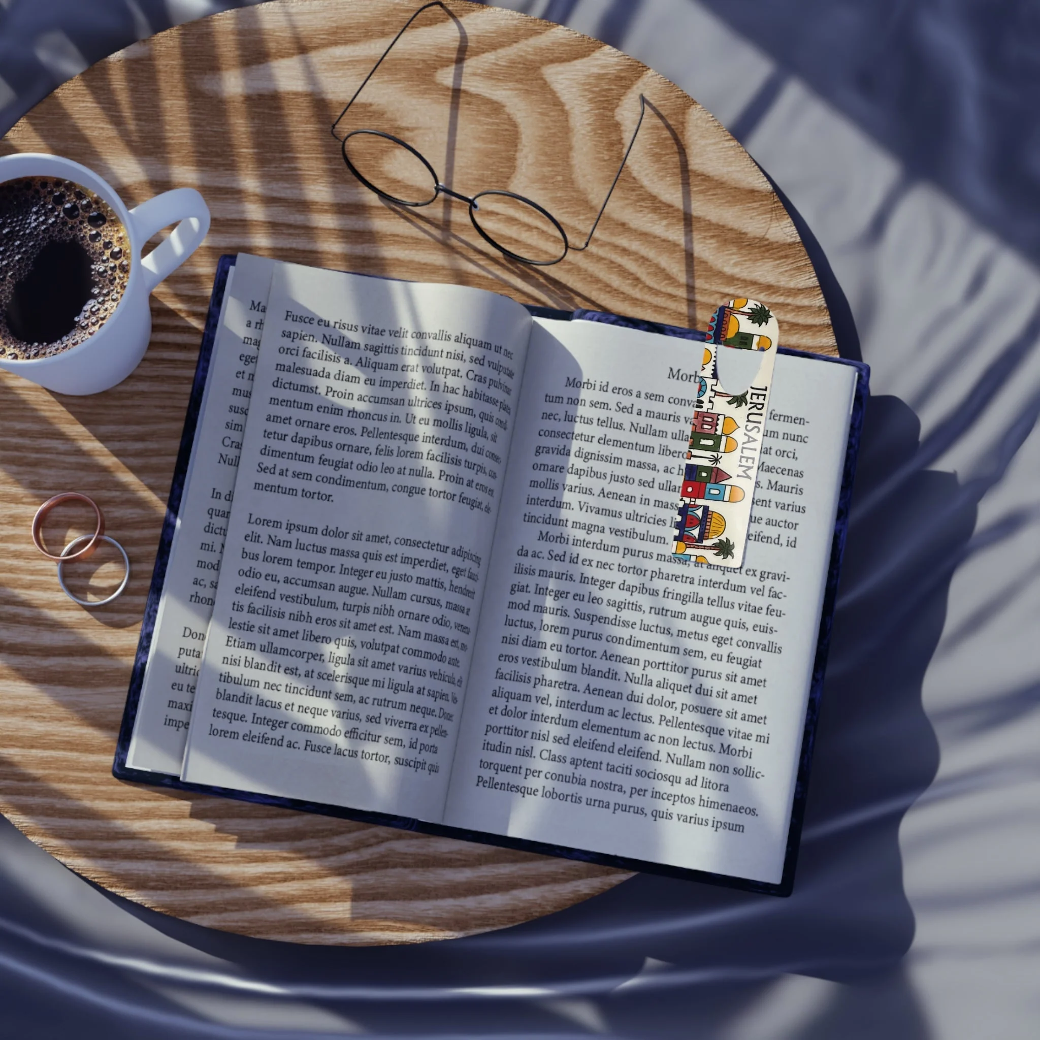 Jerusalem City Bookmark - Stylish Metal Page Holder - Image 4
