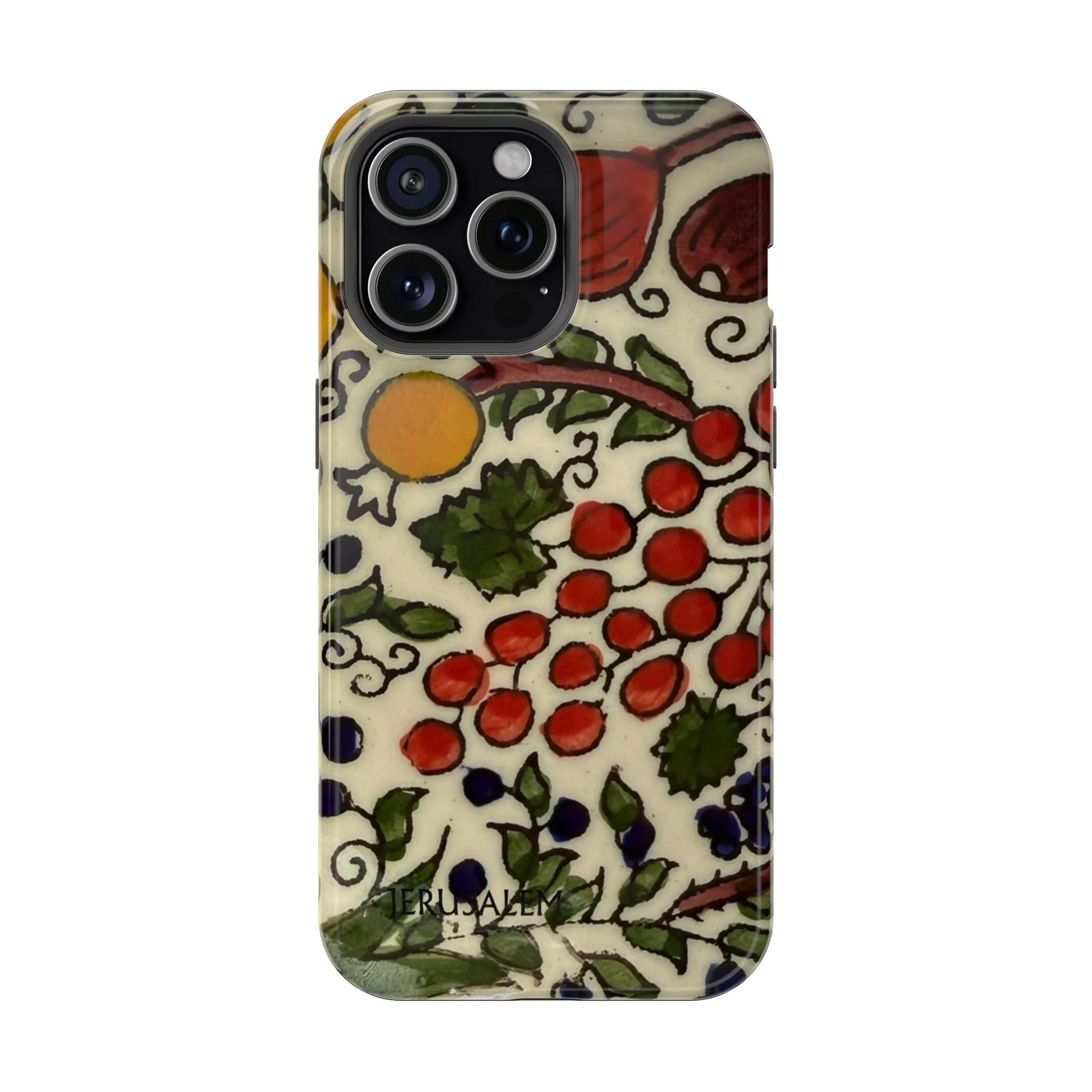Jerusalem City Fruits Design Iphone Magnetic Tough Case - Image 14