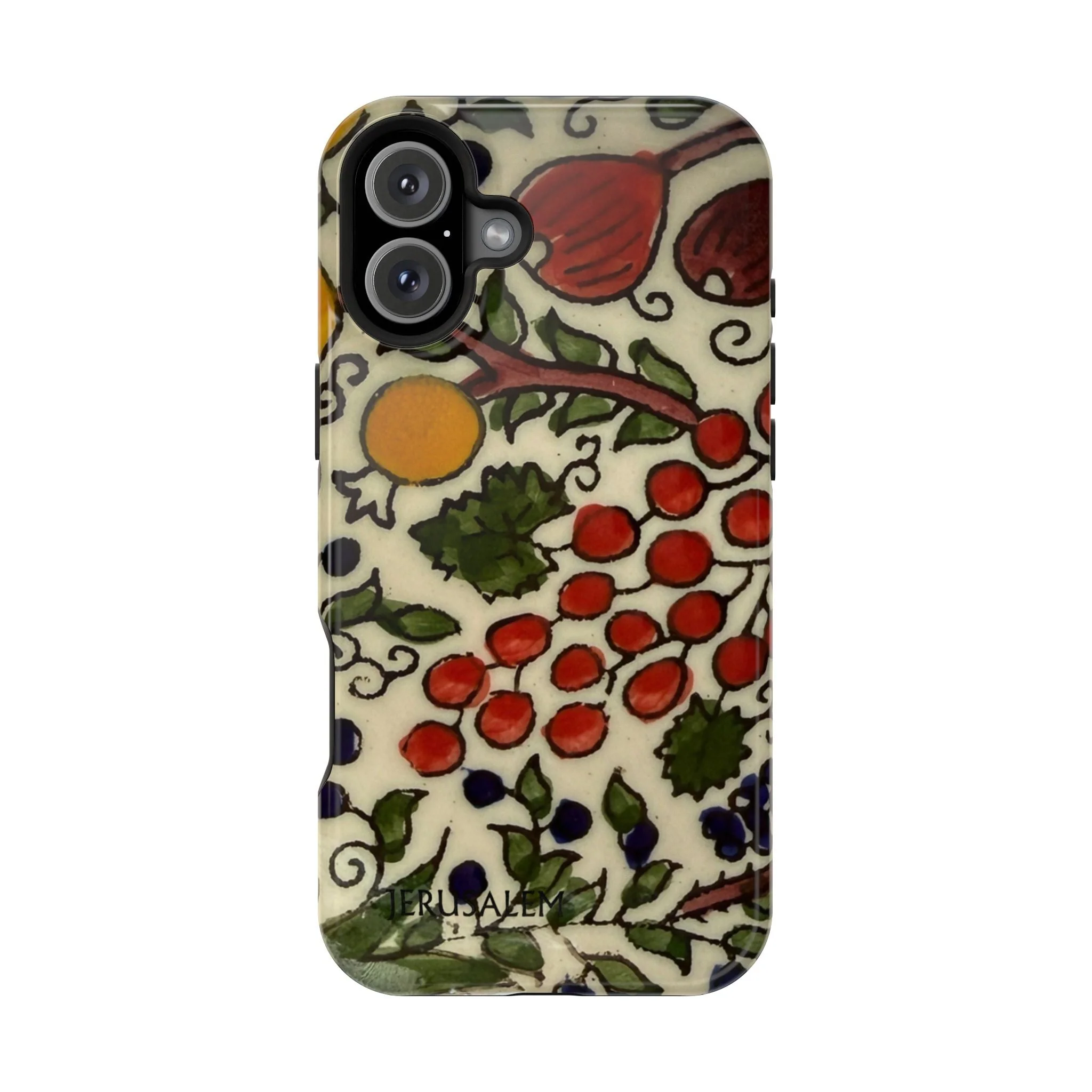Jerusalem City Fruits Design Iphone Magnetic Tough Case - Image 16