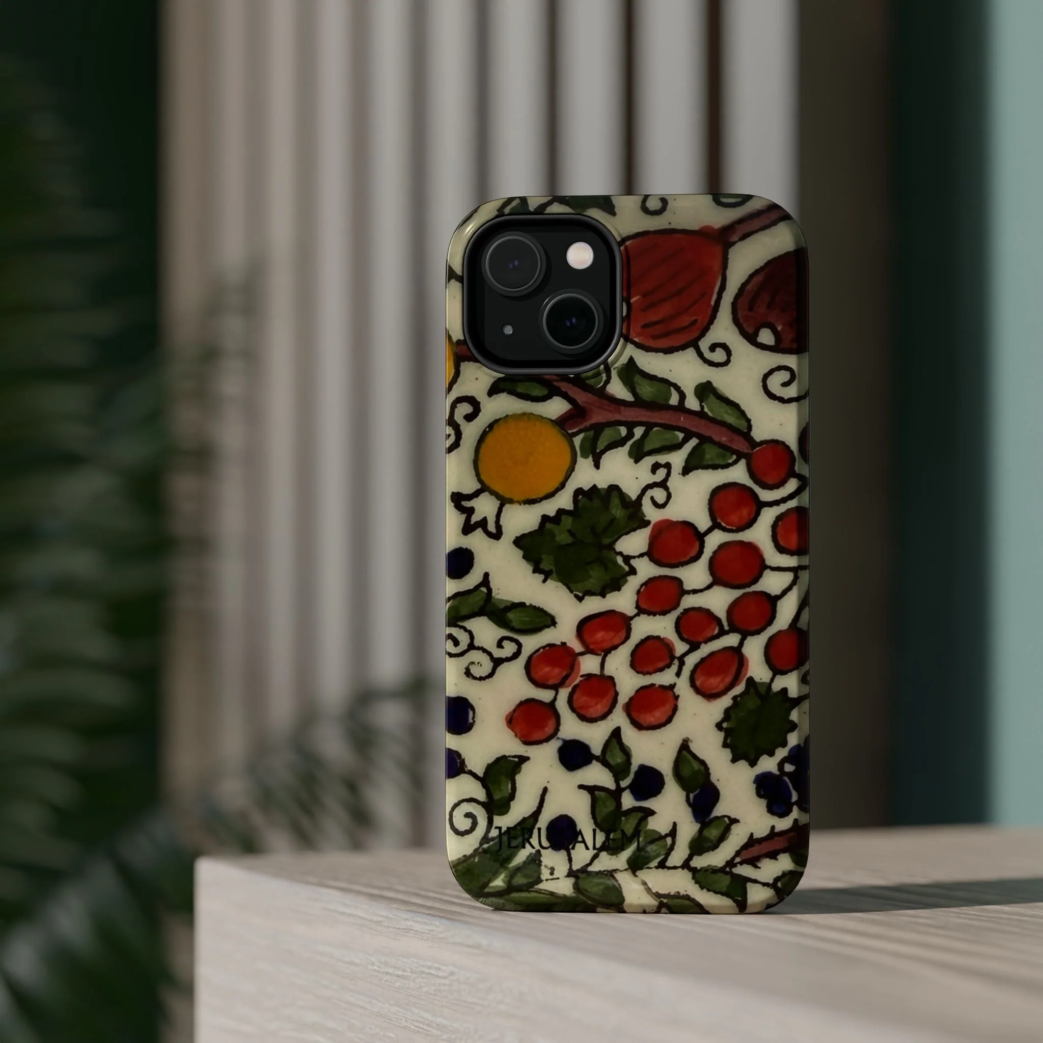 Jerusalem City Fruits Design Iphone Magnetic Tough Case - Image 30