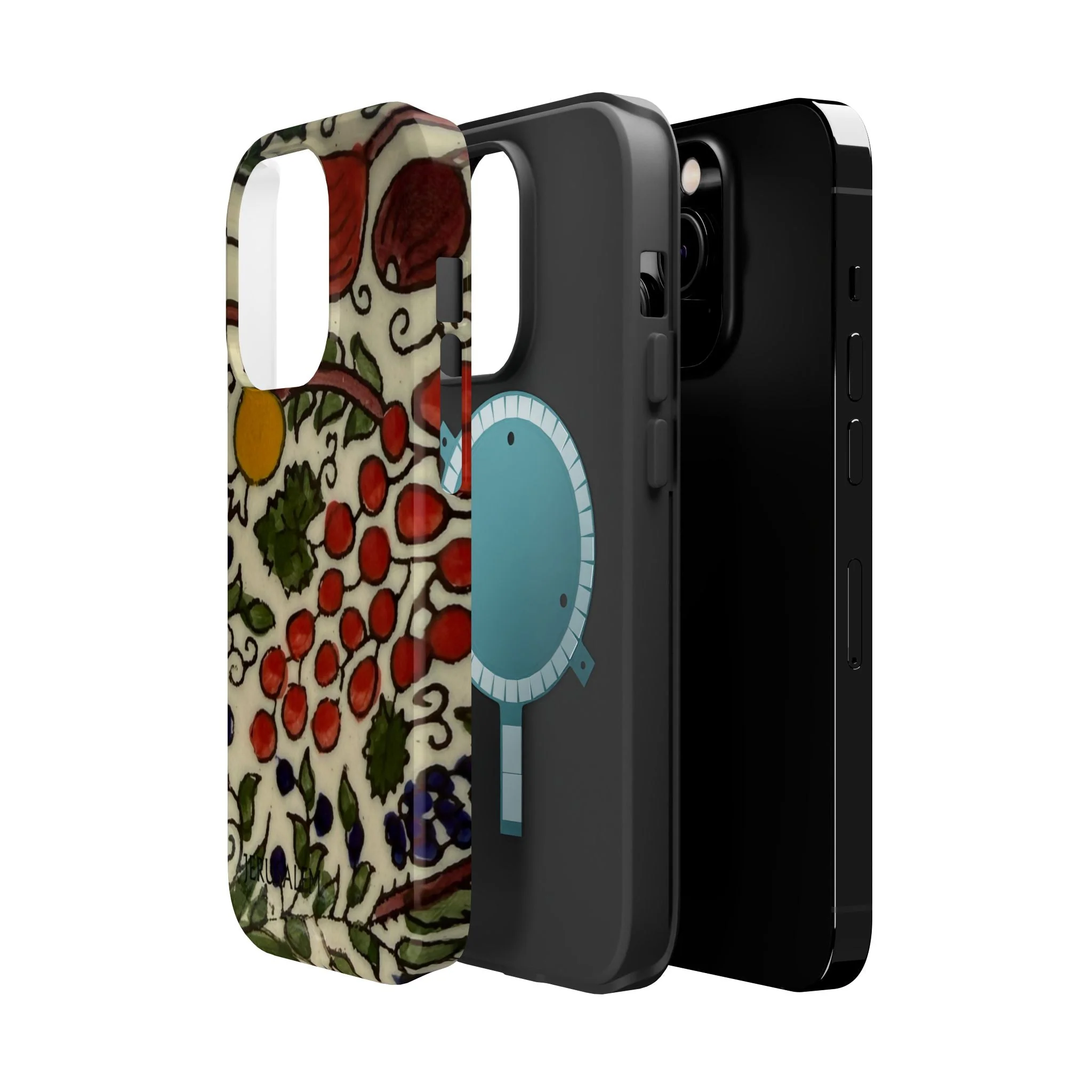Jerusalem City Fruits Design Iphone Magnetic Tough Case - Image 31