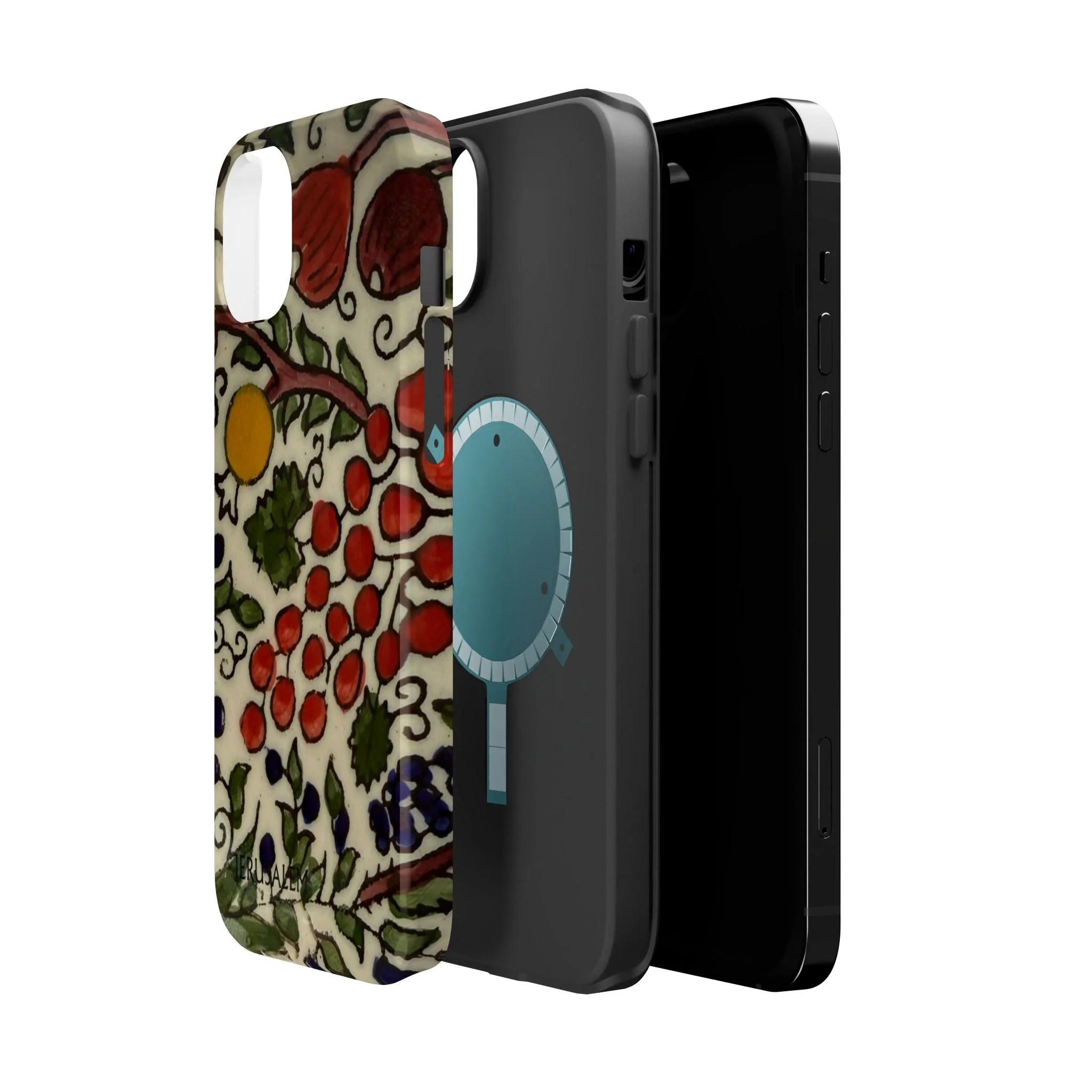 Jerusalem City Fruits Design Iphone Magnetic Tough Case - Image 34