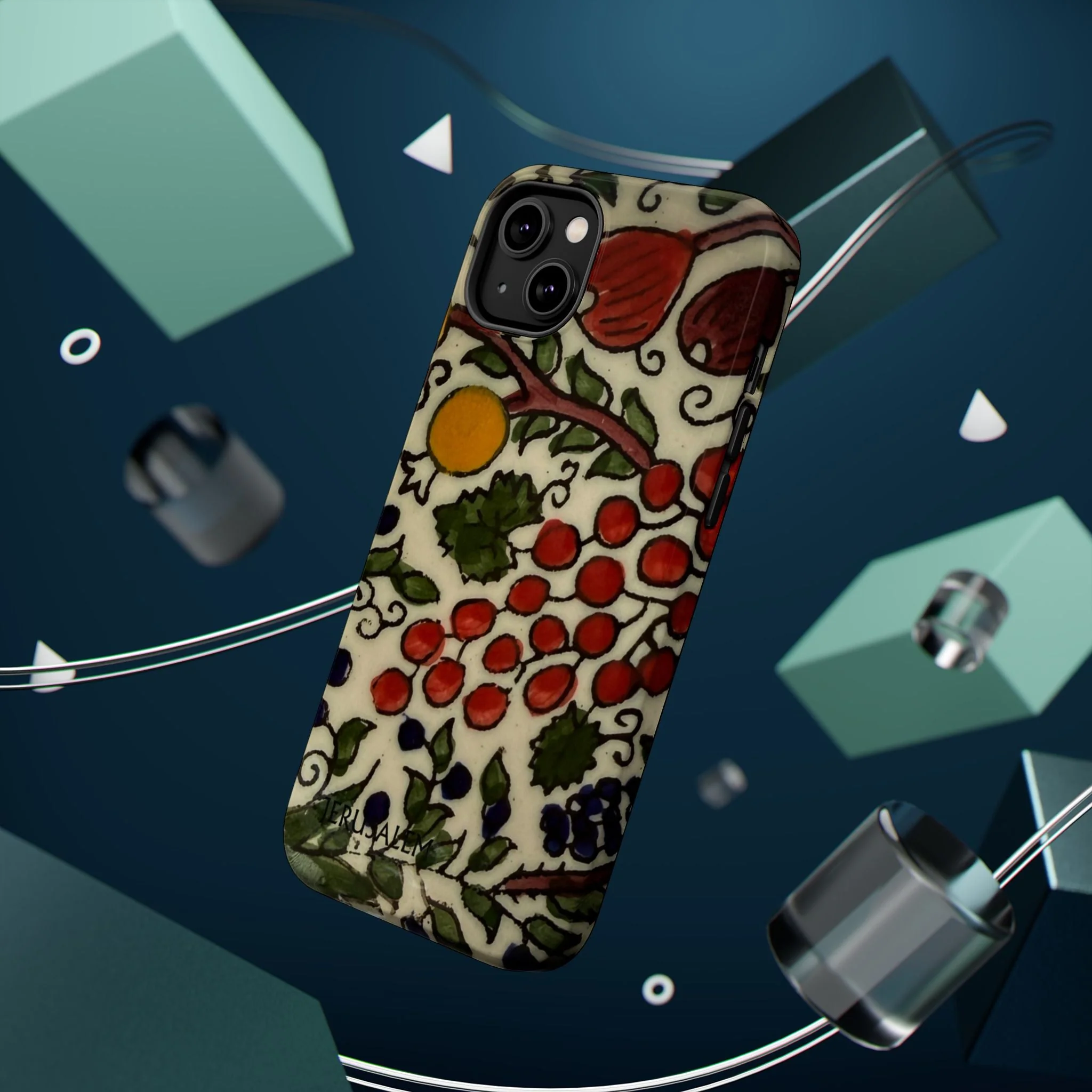 Jerusalem City Fruits Design Iphone Magnetic Tough Case - Image 35