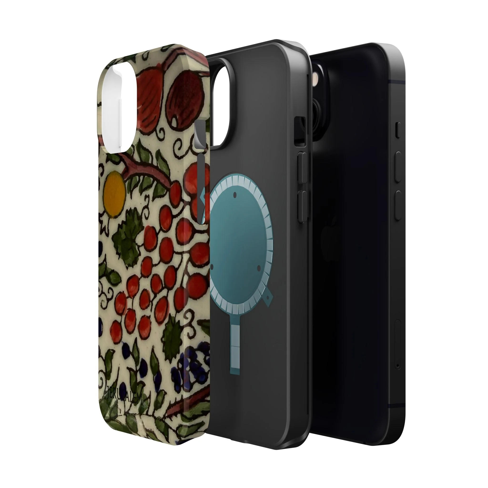Jerusalem City Fruits Design Iphone Magnetic Tough Case - Image 40