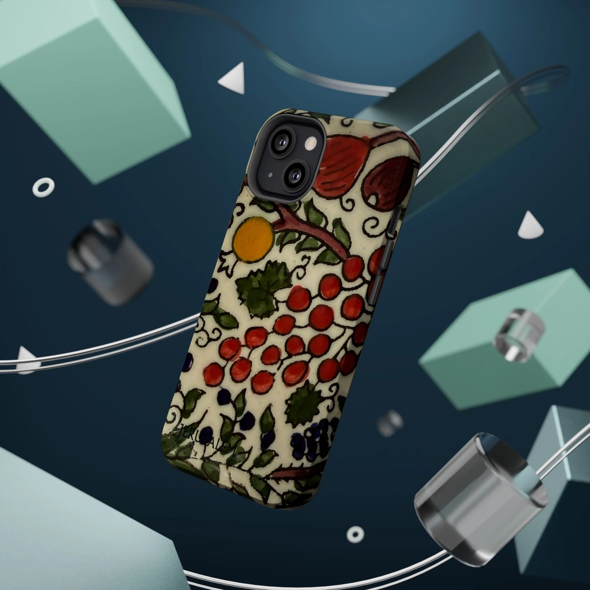 Jerusalem City Fruits Design Iphone Magnetic Tough Case - Image 41
