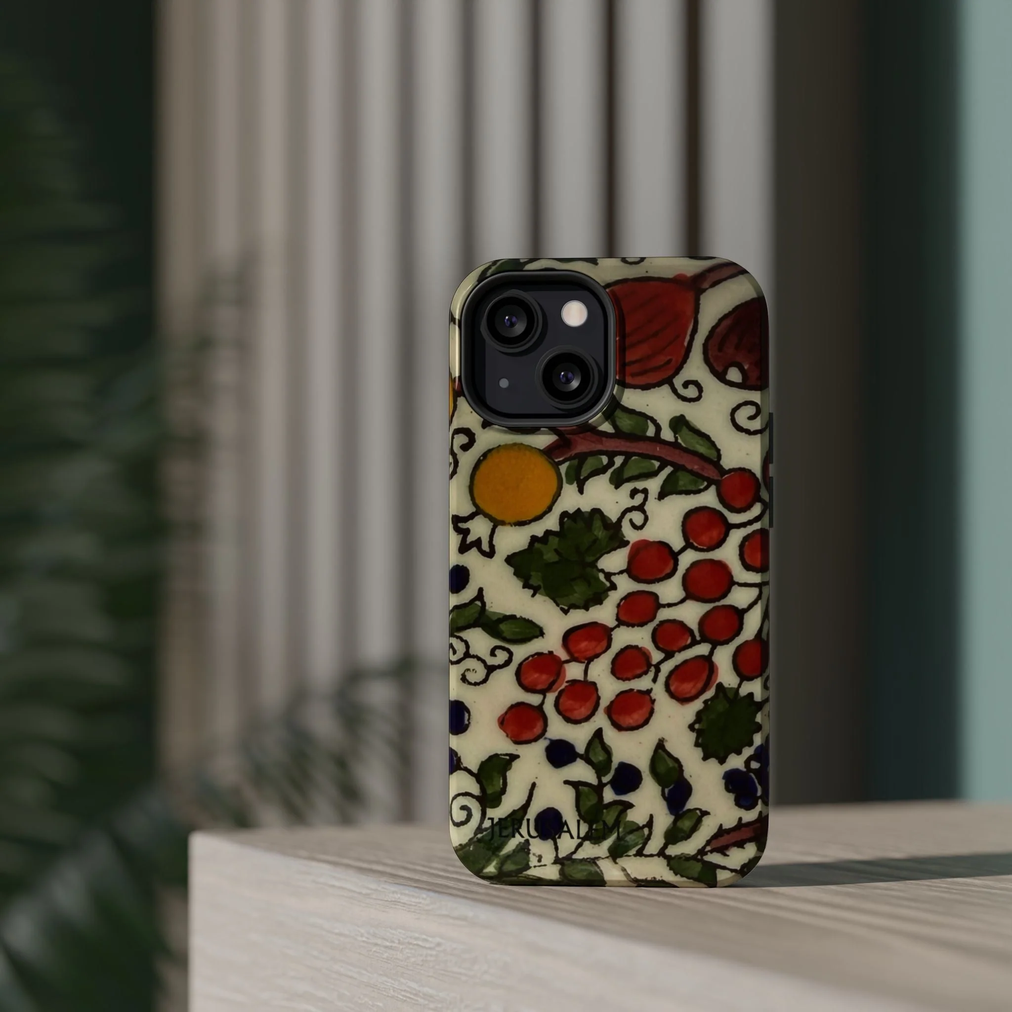 Jerusalem City Fruits Design Iphone Magnetic Tough Case - Image 45