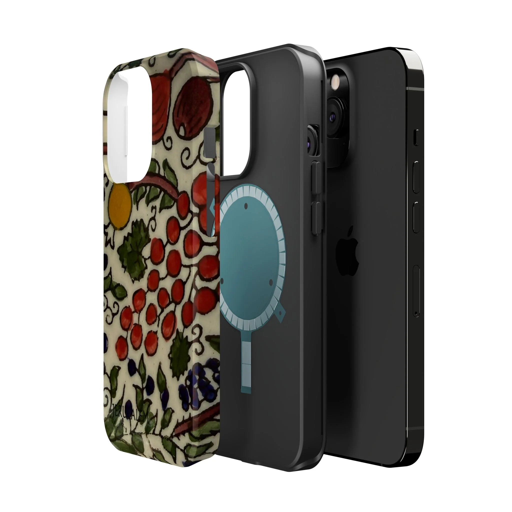 Jerusalem City Fruits Design Iphone Magnetic Tough Case - Image 46