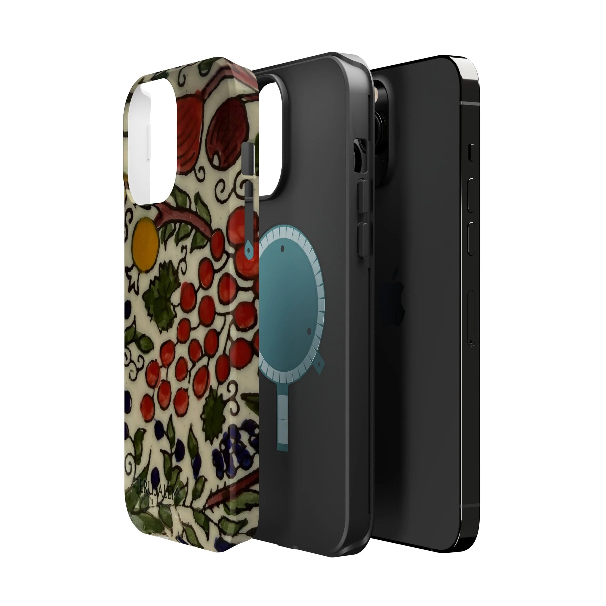 Jerusalem City Fruits Design Iphone Magnetic Tough Case - Image 49