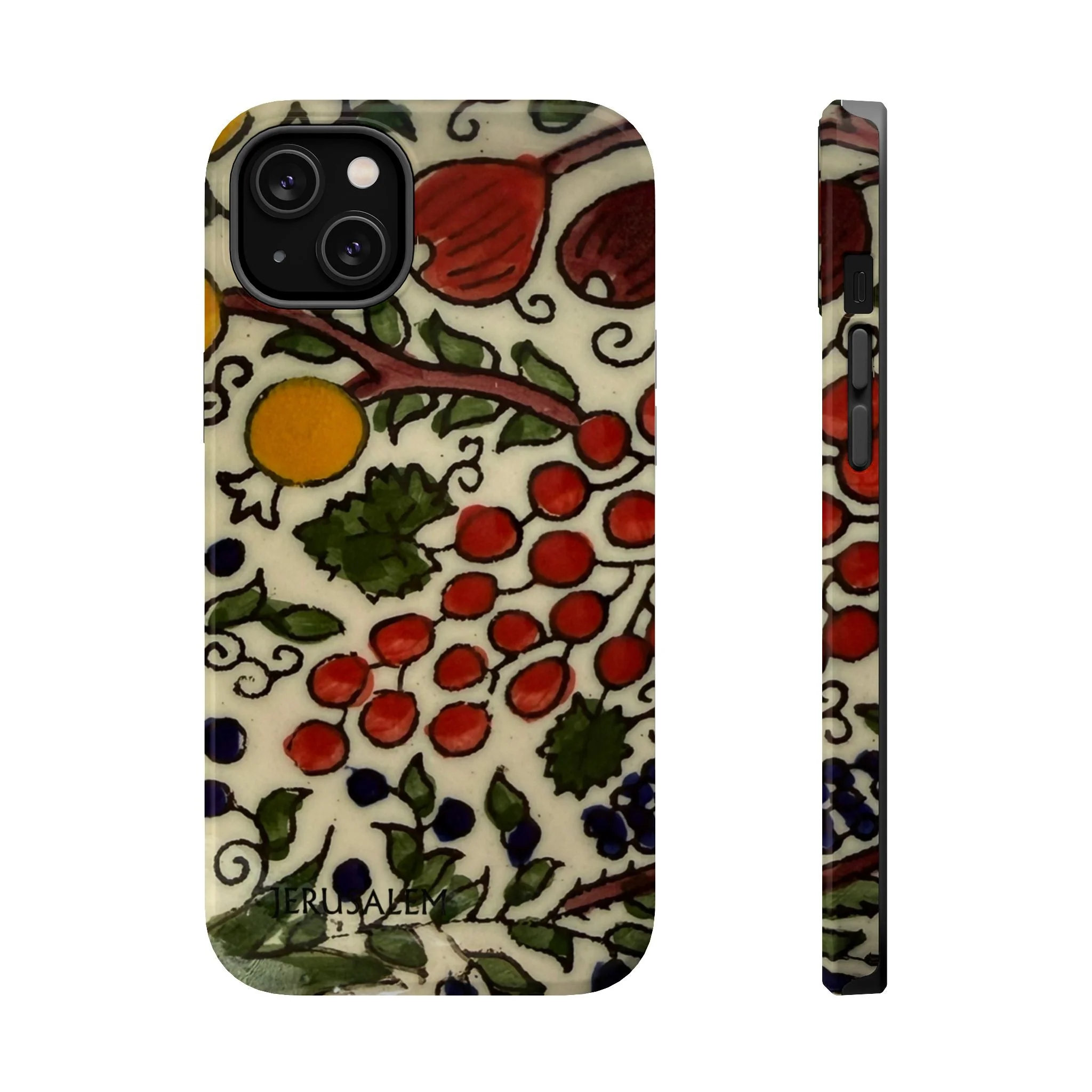 Jerusalem City Fruits Design Iphone Magnetic Tough Case - Image 5