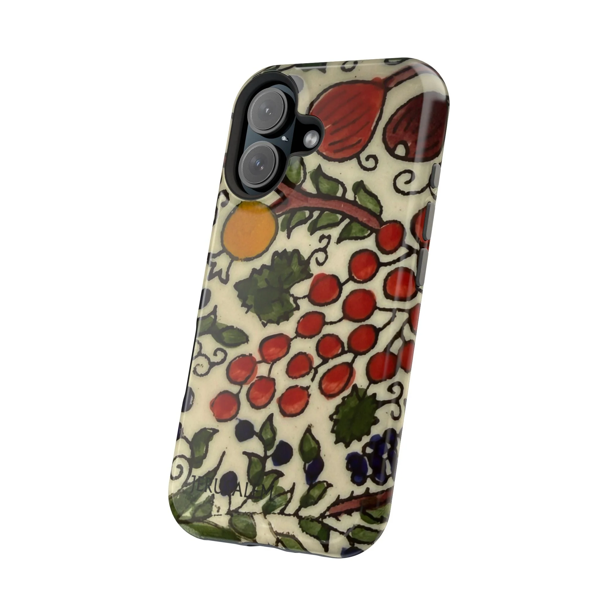 Jerusalem City Fruits Design Iphone Magnetic Tough Case - Image 64