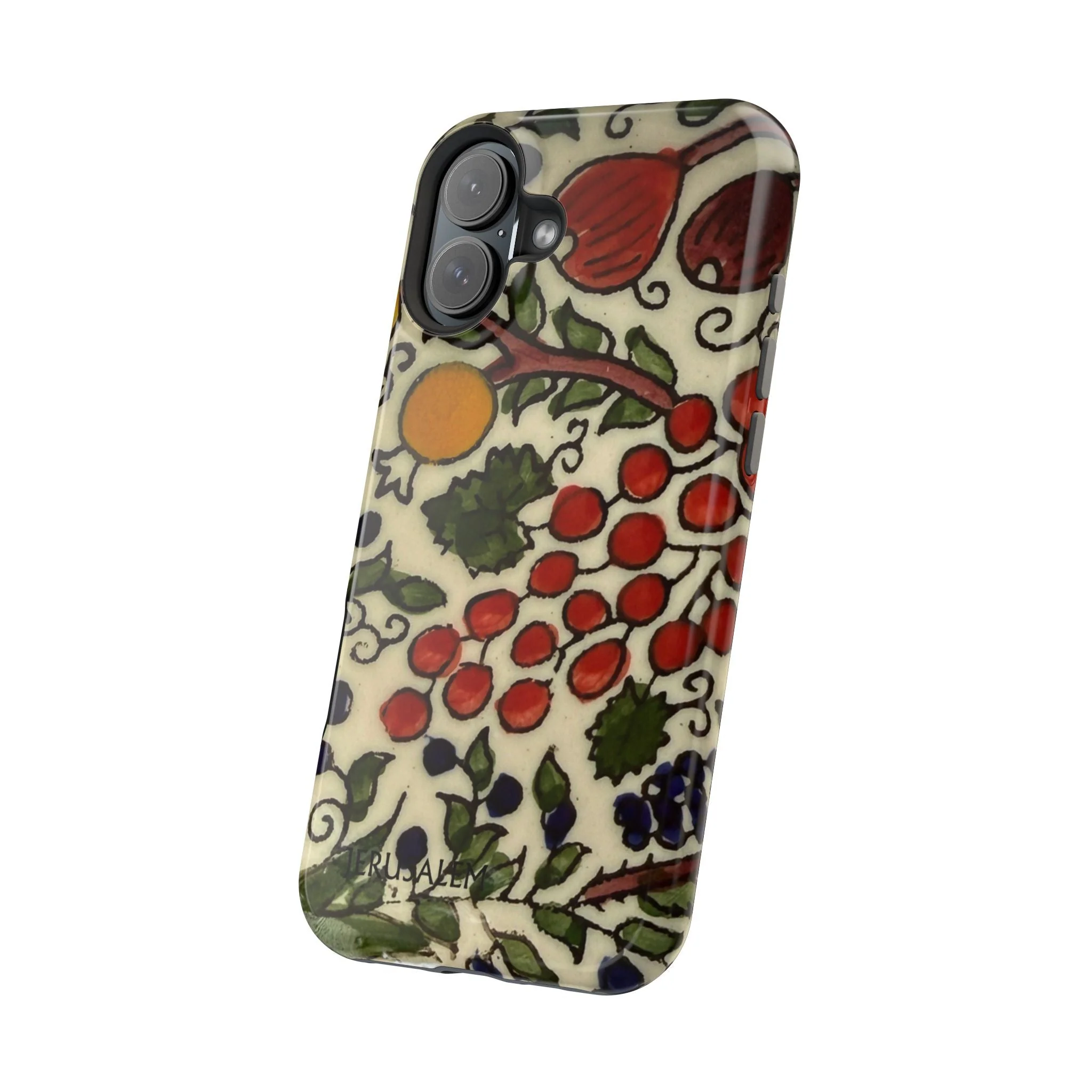 Jerusalem City Fruits Design Iphone Magnetic Tough Case - Image 67