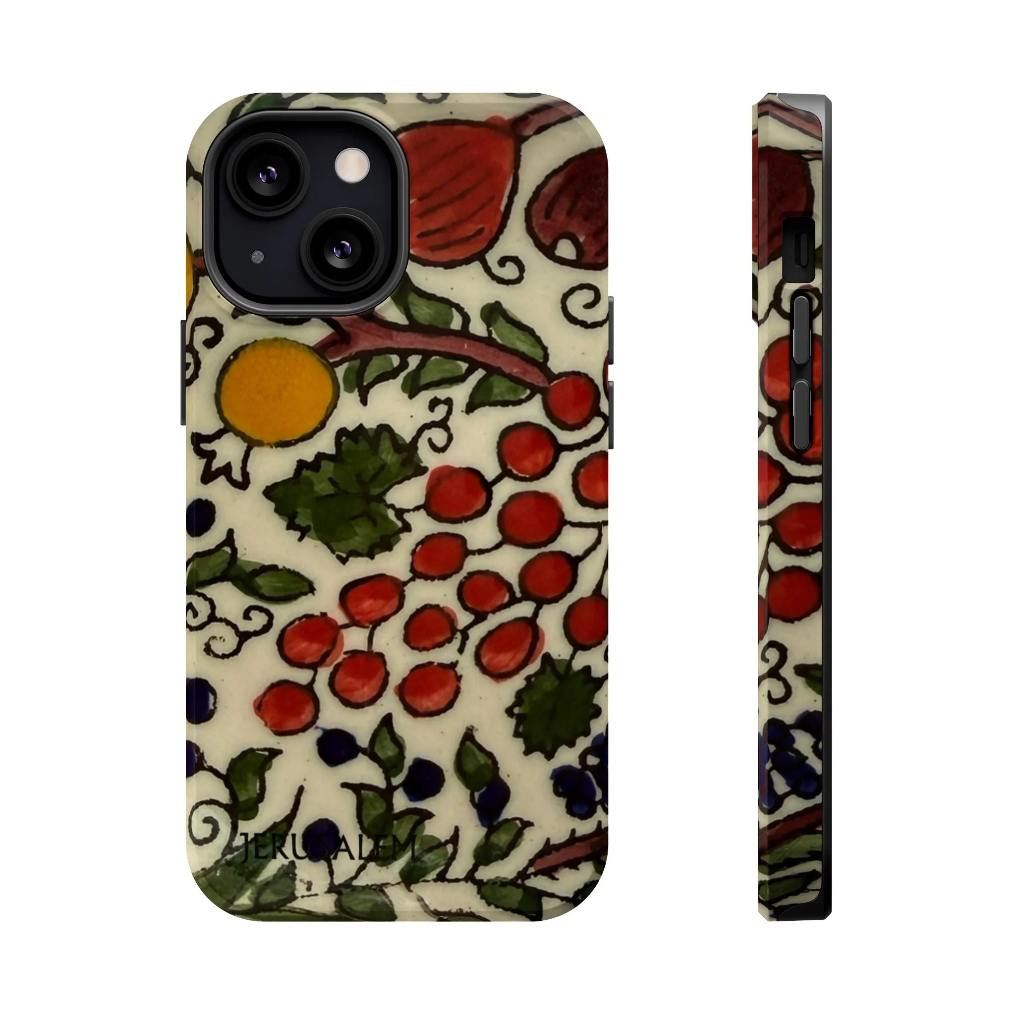 Jerusalem City Fruits Design Iphone Magnetic Tough Case - Image 8
