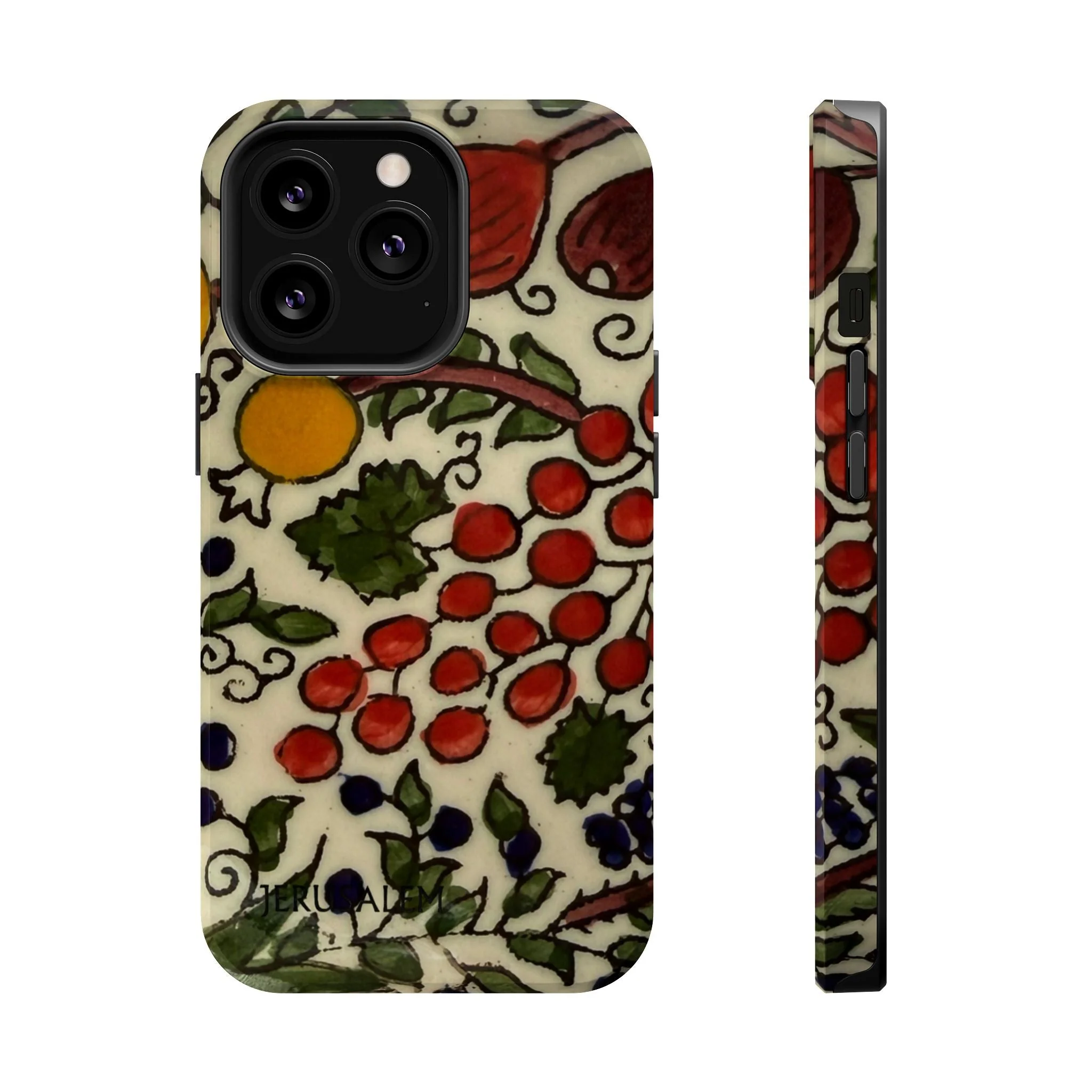 Jerusalem City Fruits Design Iphone Magnetic Tough Case - Image 9