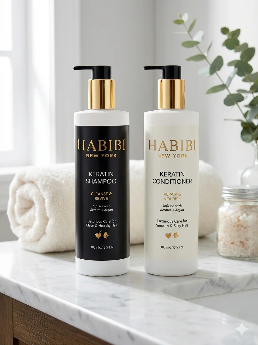 Keratin Hair Ritual Set - Shampoo + Conditioner - Image 4