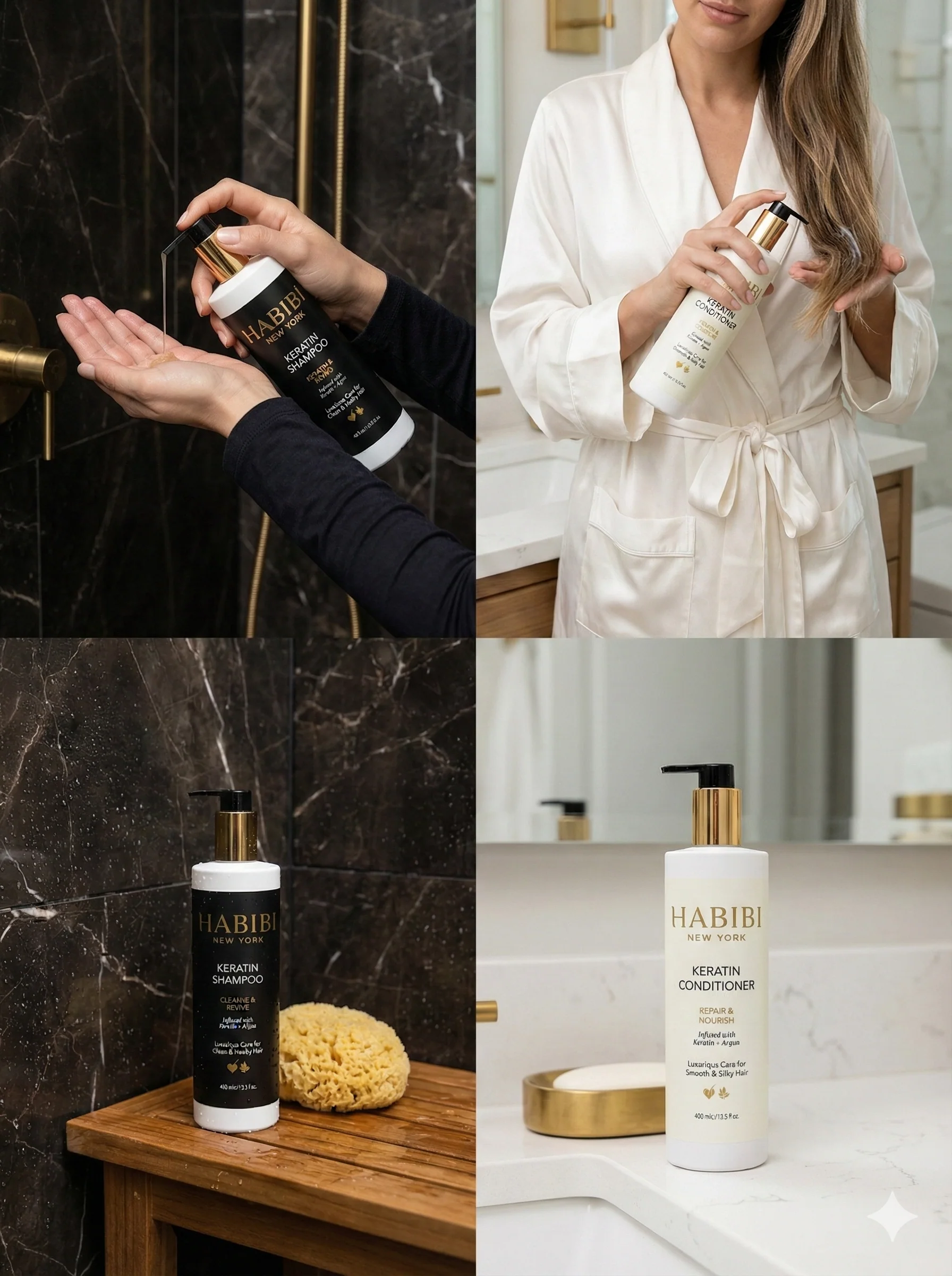 Keratin Hair Ritual Set - Shampoo + Conditioner - Image 6