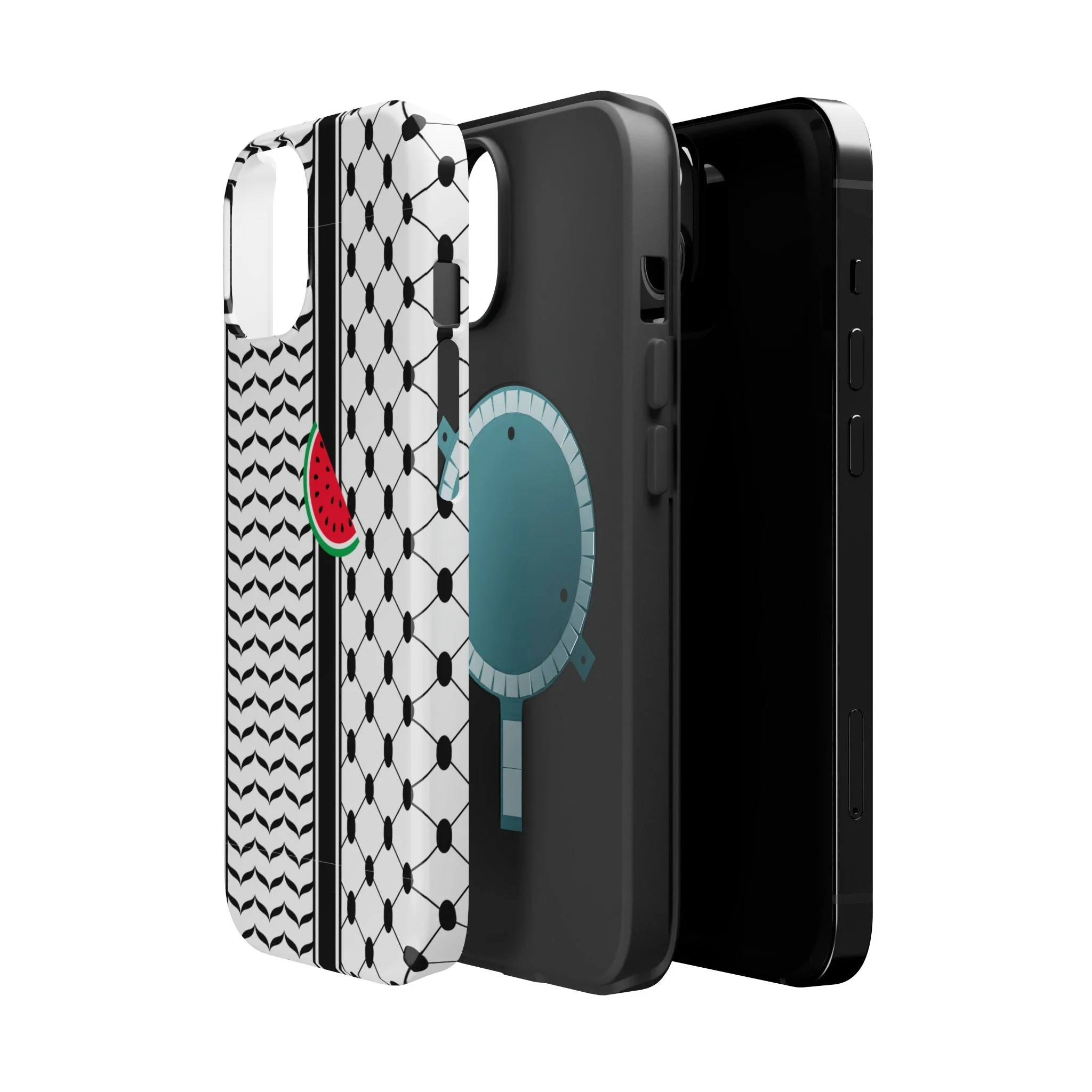 Kufieh Geometric Design Iphone Magnetic Tough Case - Image 28
