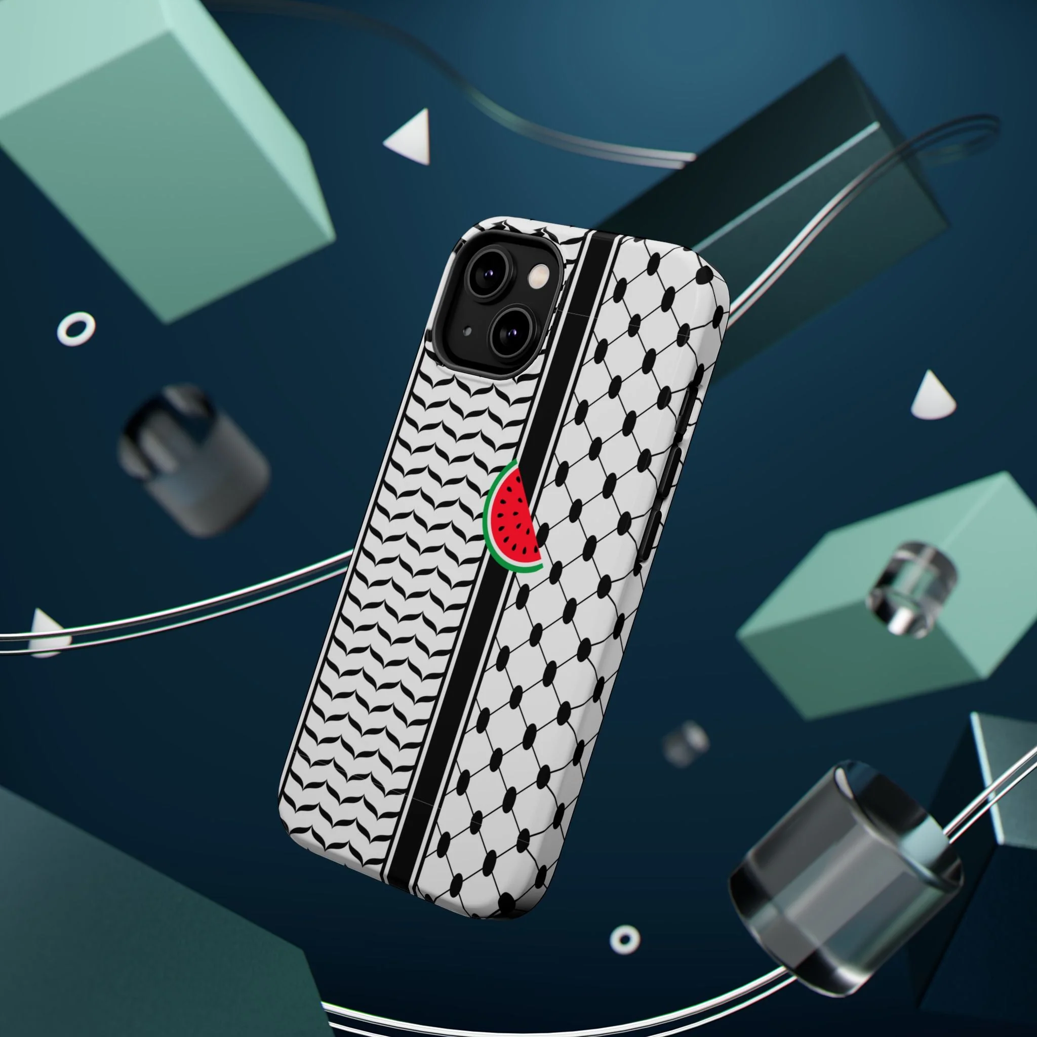 Kufieh Geometric Design Iphone Magnetic Tough Case - Image 29