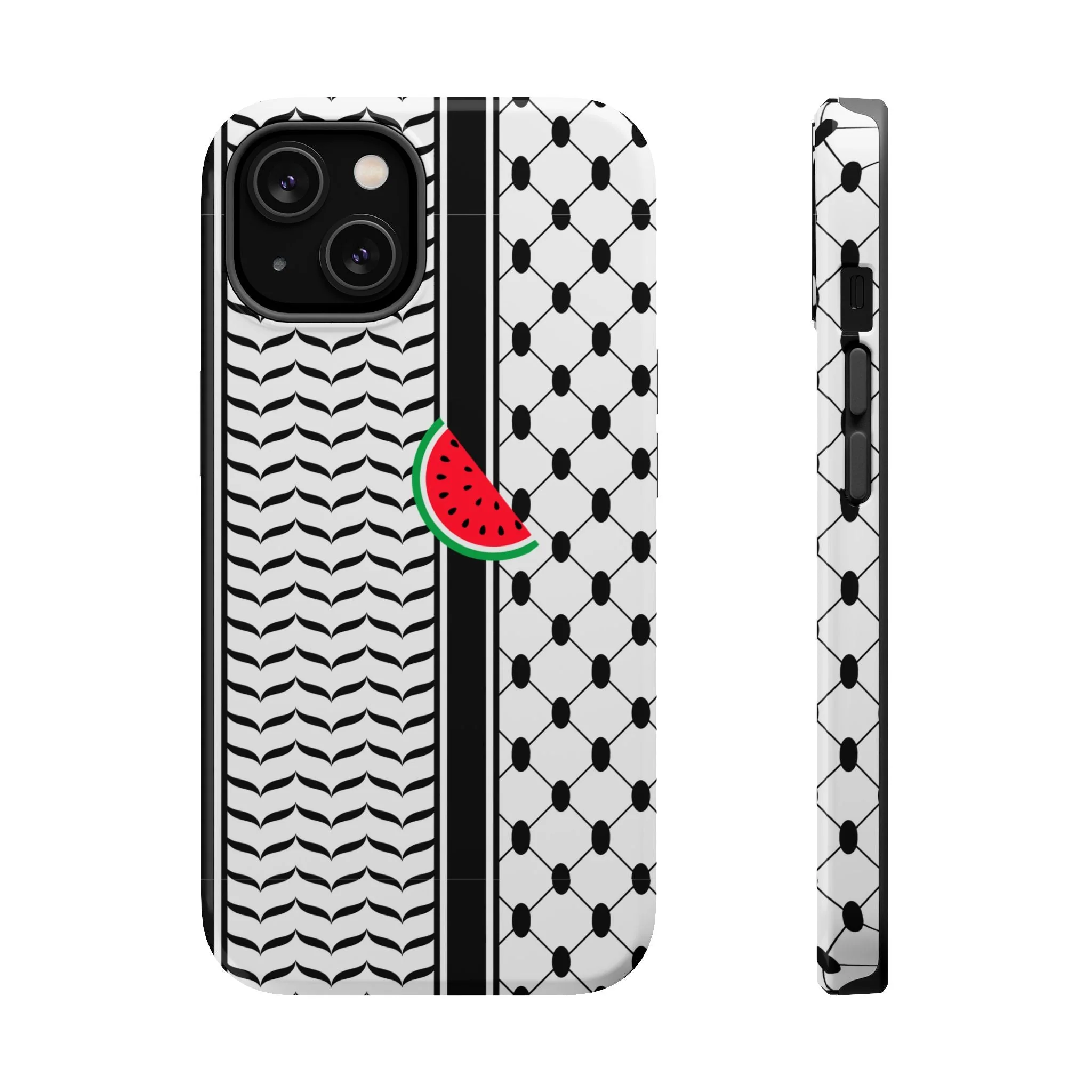 Kufieh Geometric Design Iphone Magnetic Tough Case - Image 3