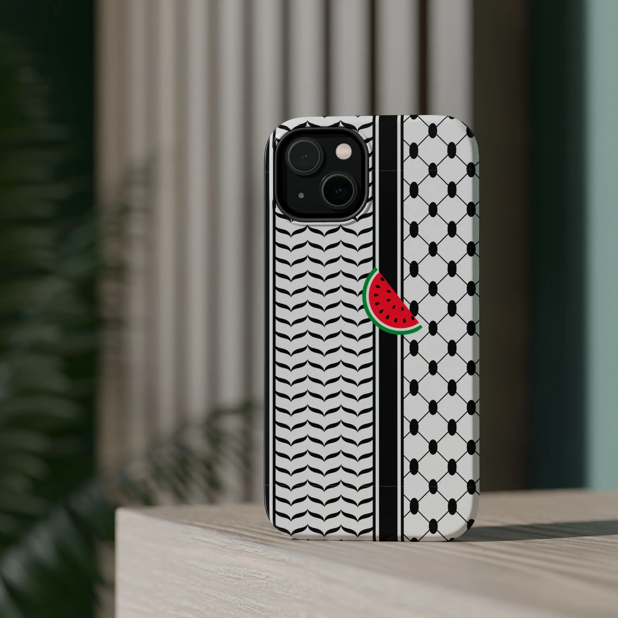 Kufieh Geometric Design Iphone Magnetic Tough Case - Image 30