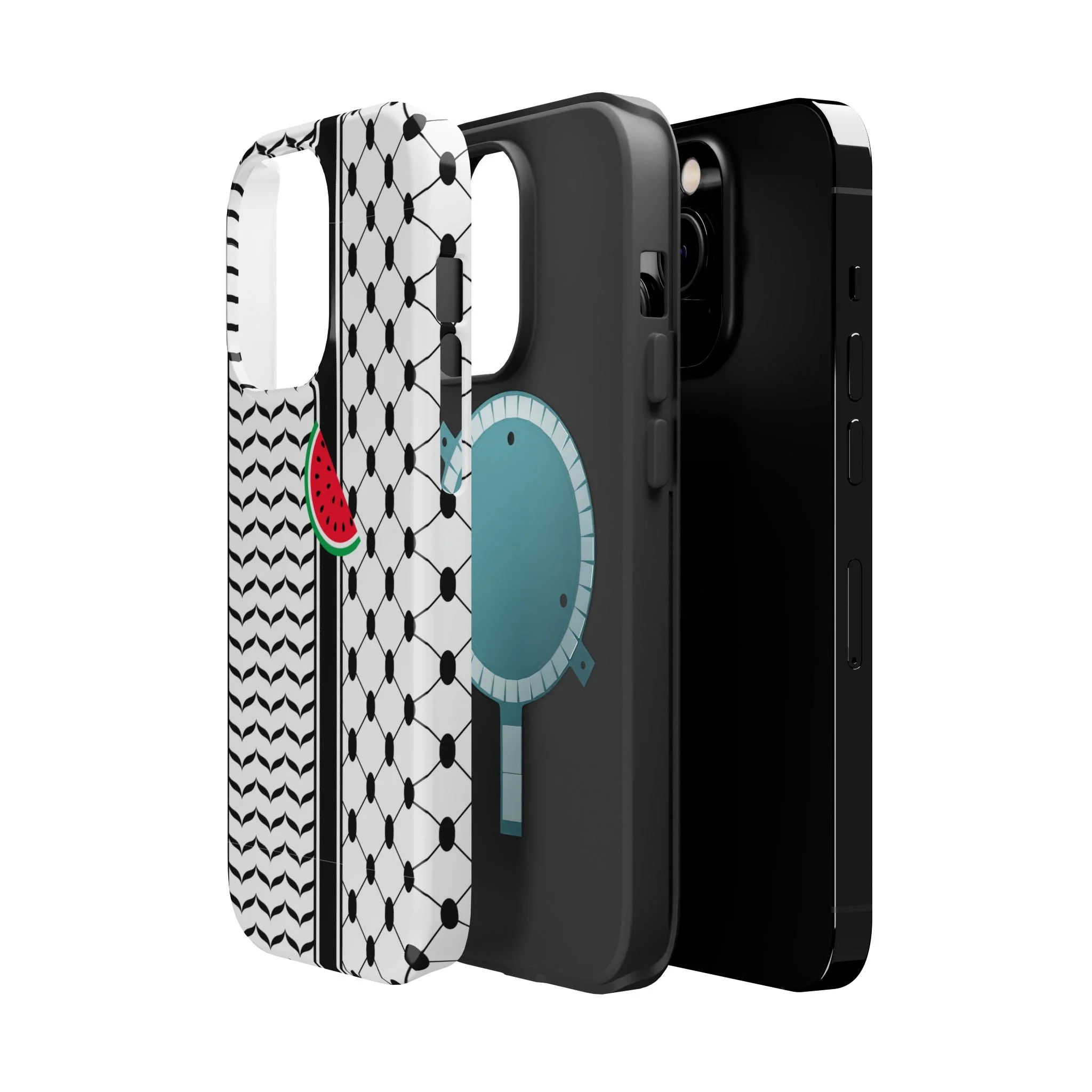 Kufieh Geometric Design Iphone Magnetic Tough Case - Image 31