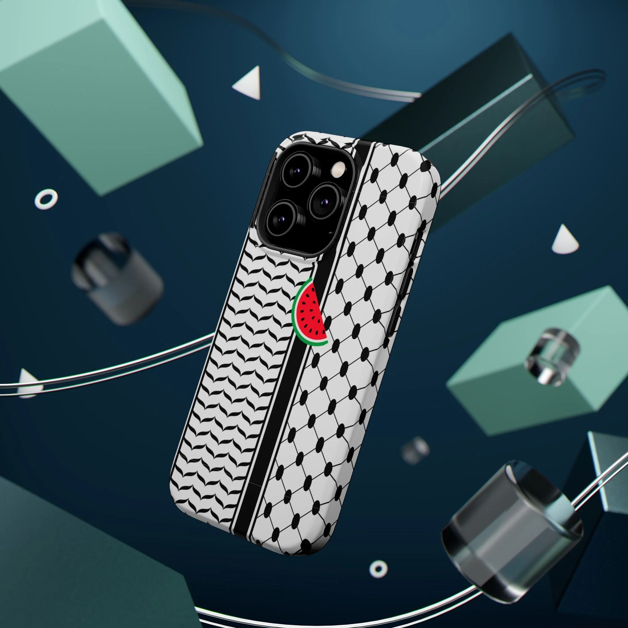 Kufieh Geometric Design Iphone Magnetic Tough Case - Image 32