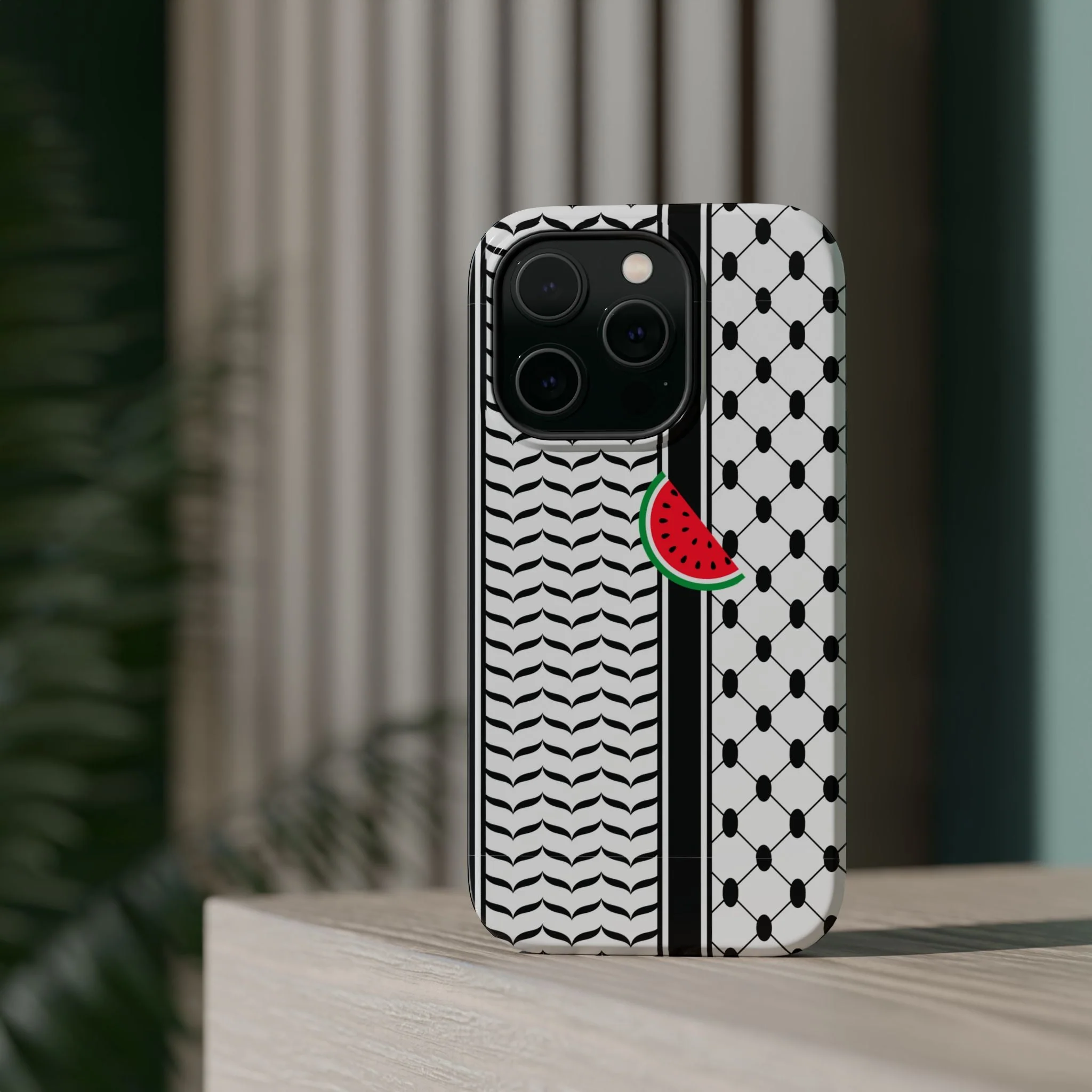 Kufieh Geometric Design Iphone Magnetic Tough Case - Image 33