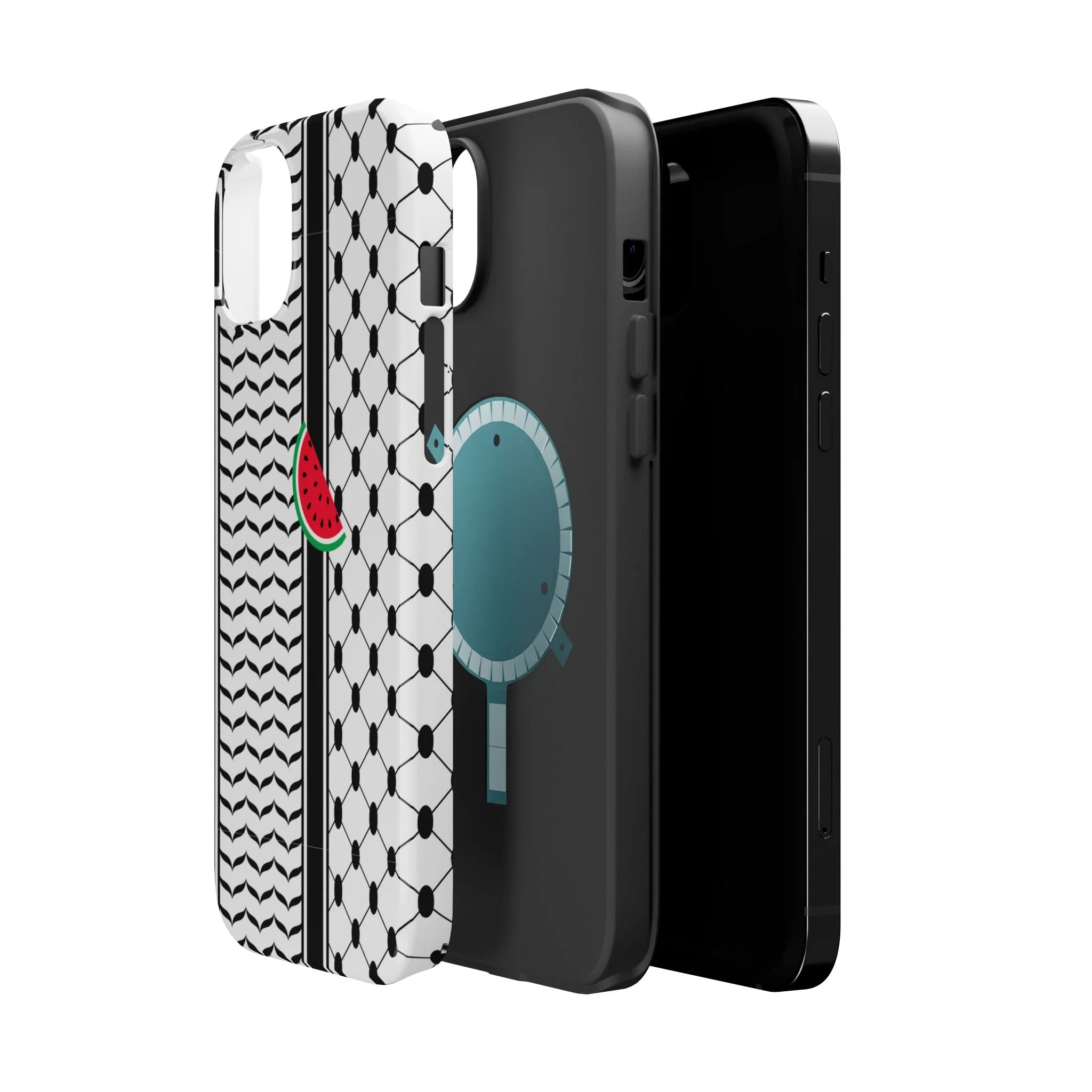 Kufieh Geometric Design Iphone Magnetic Tough Case - Image 34